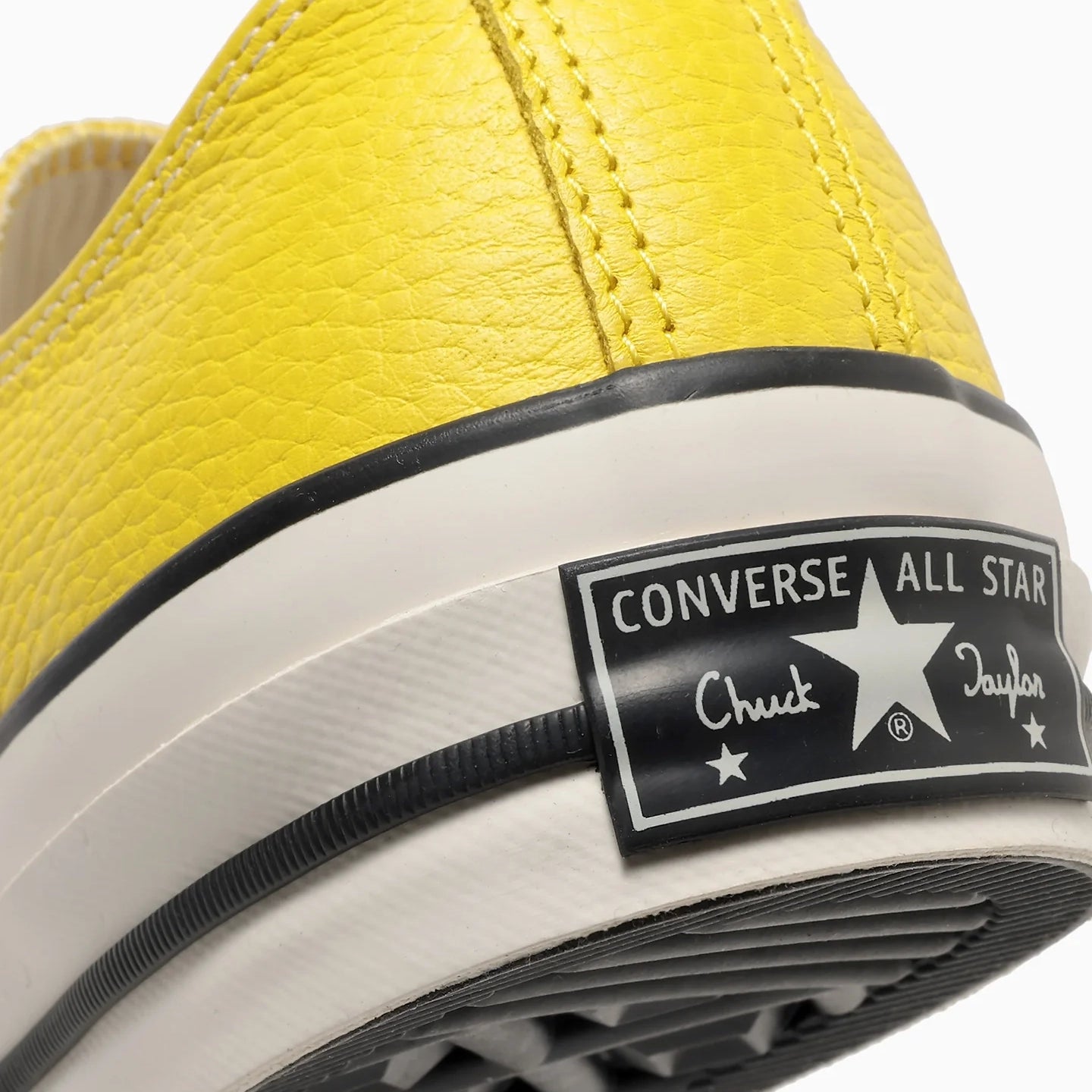 CHUCK TAYLOR LEATHER OX - YELLOW