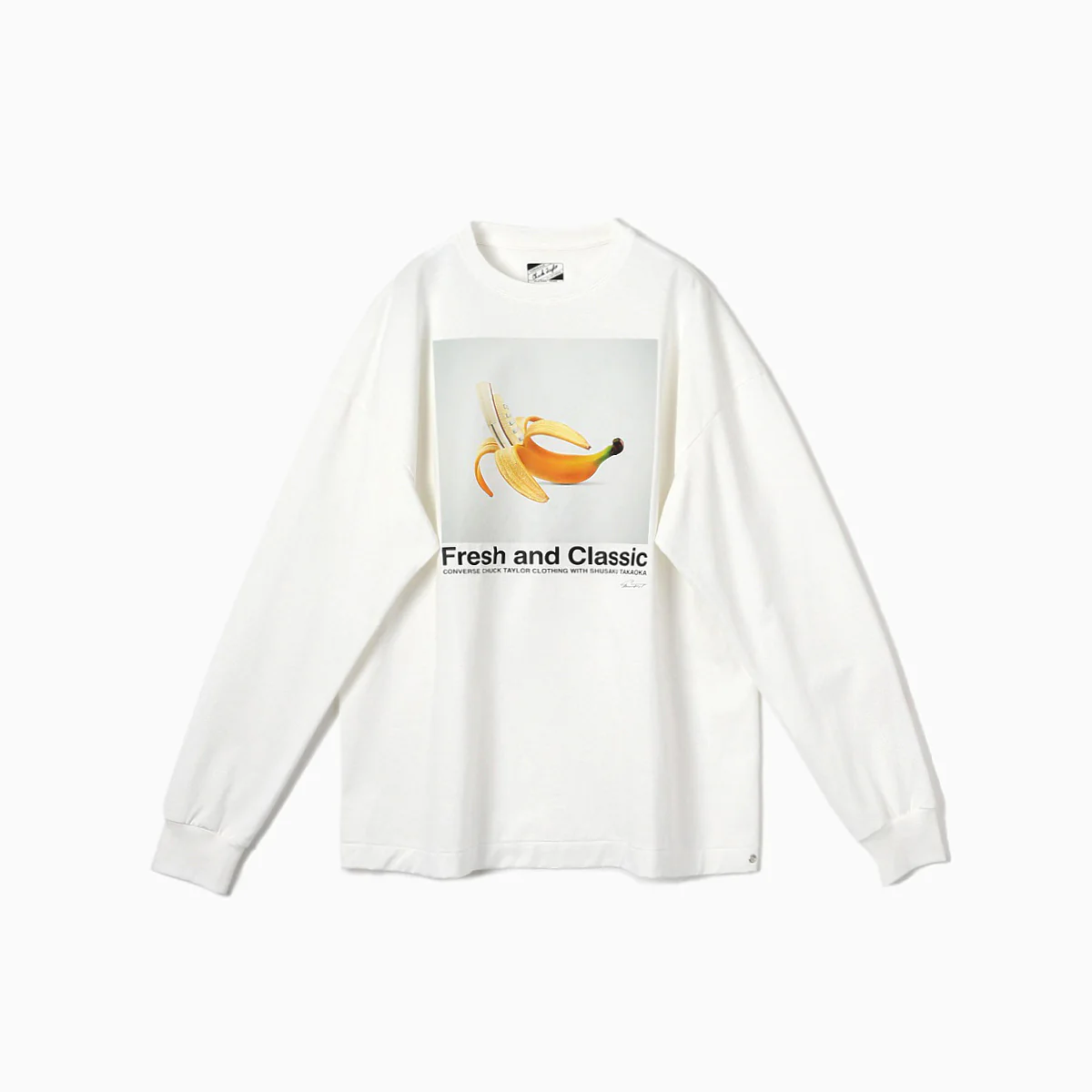 LONG SLEEVE T-SHIRT - WHITE