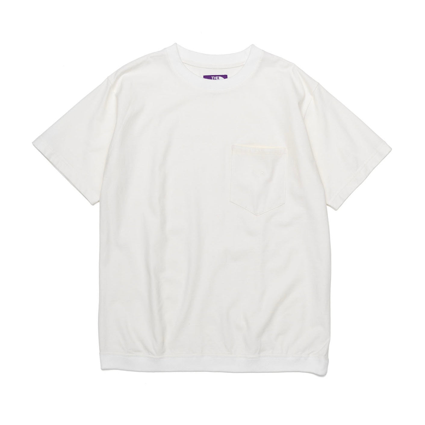 High Bulky H/S Pocket Tee - OFF WHITE