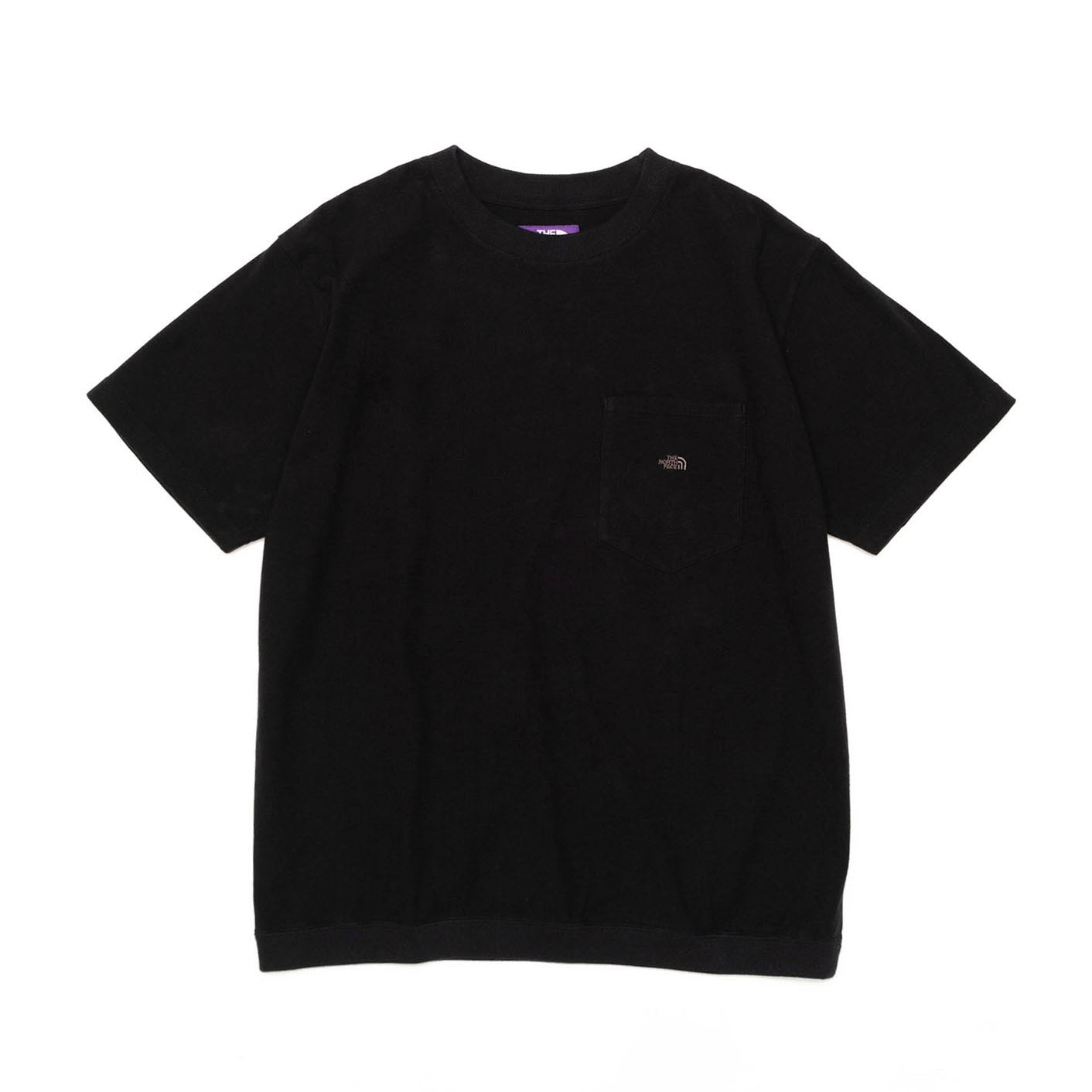 High Bulky H/S Pocket Tee - BLACK
