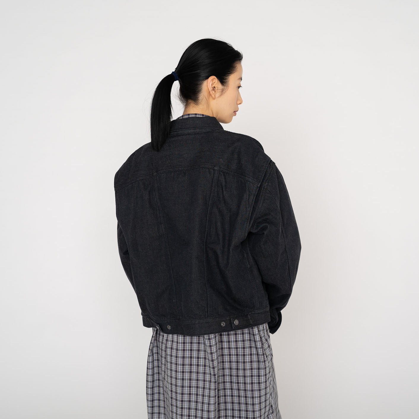 Denim WINDSTOPPER Field Jacket - BLACK