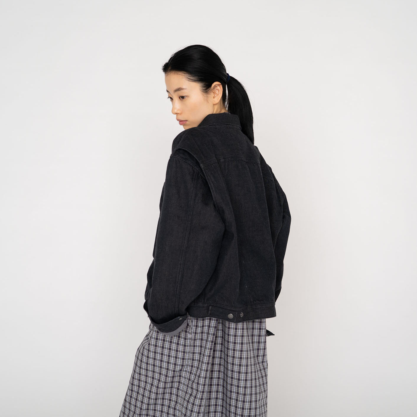 Denim WINDSTOPPER Field Jacket - BLACK