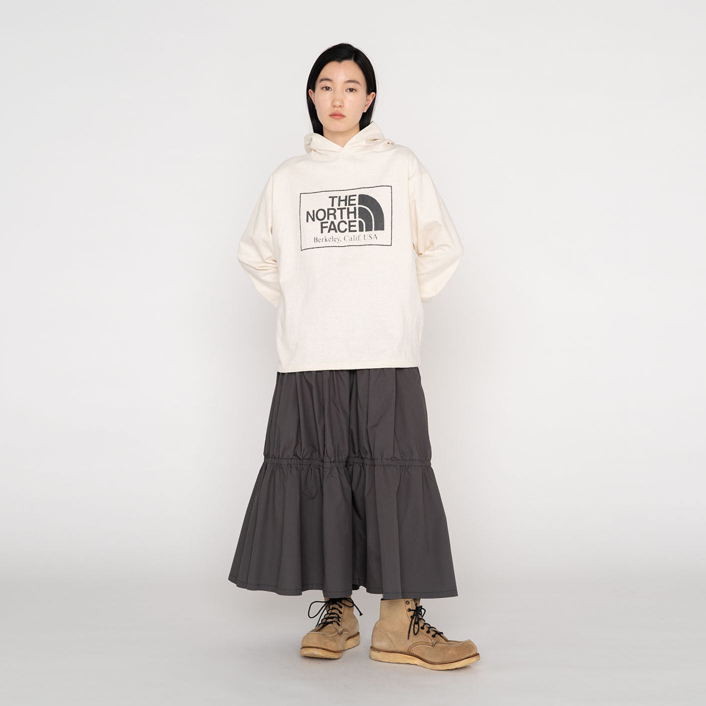 Field Graphic Hoodie - NATURAL
