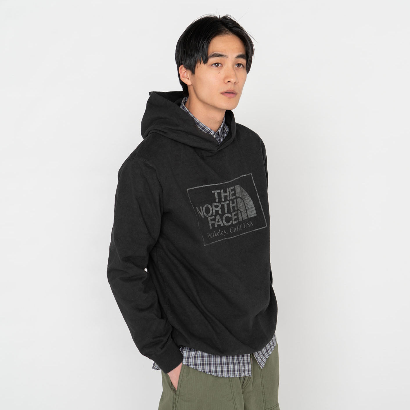 Field Graphic Hoodie - CHARCOAL