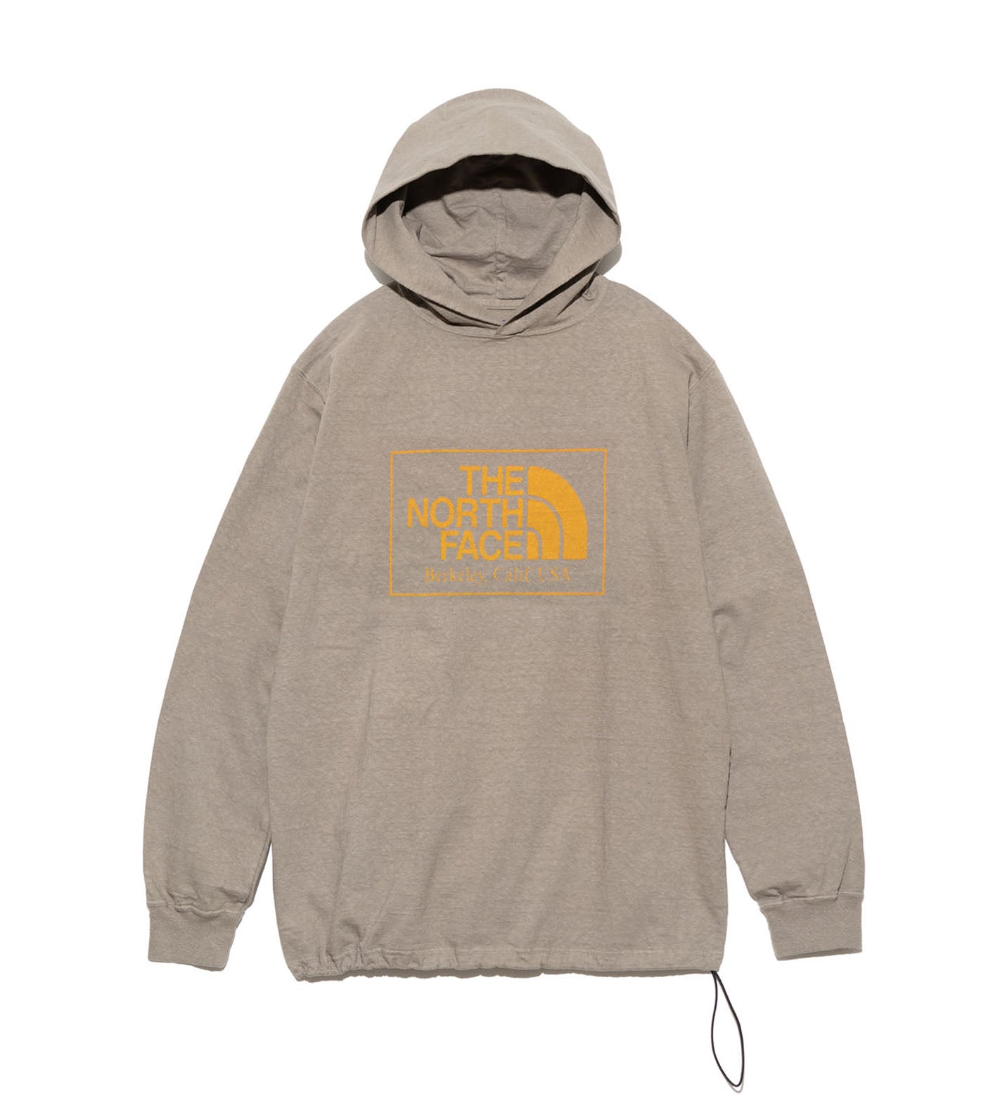 Field Graphic Hoodie - GRAY BEIGE