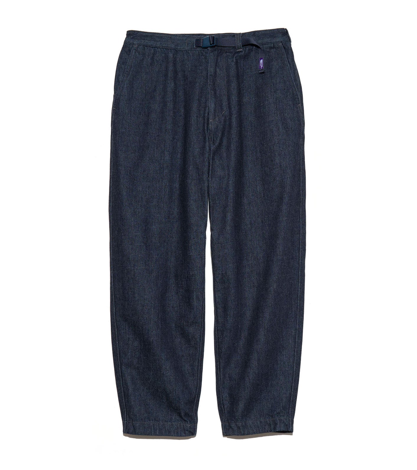 Denim Wide Tapered Field Pants - INDIGO