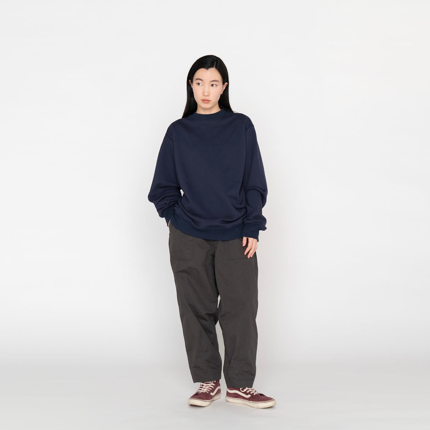 Field Crewneck Sweatshirt - NAVY