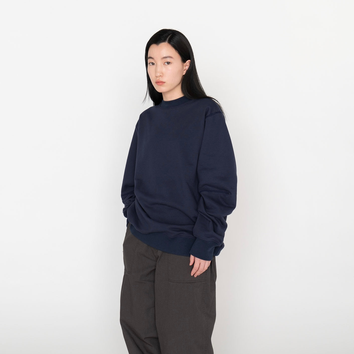 Field Crewneck Sweatshirt - NAVY