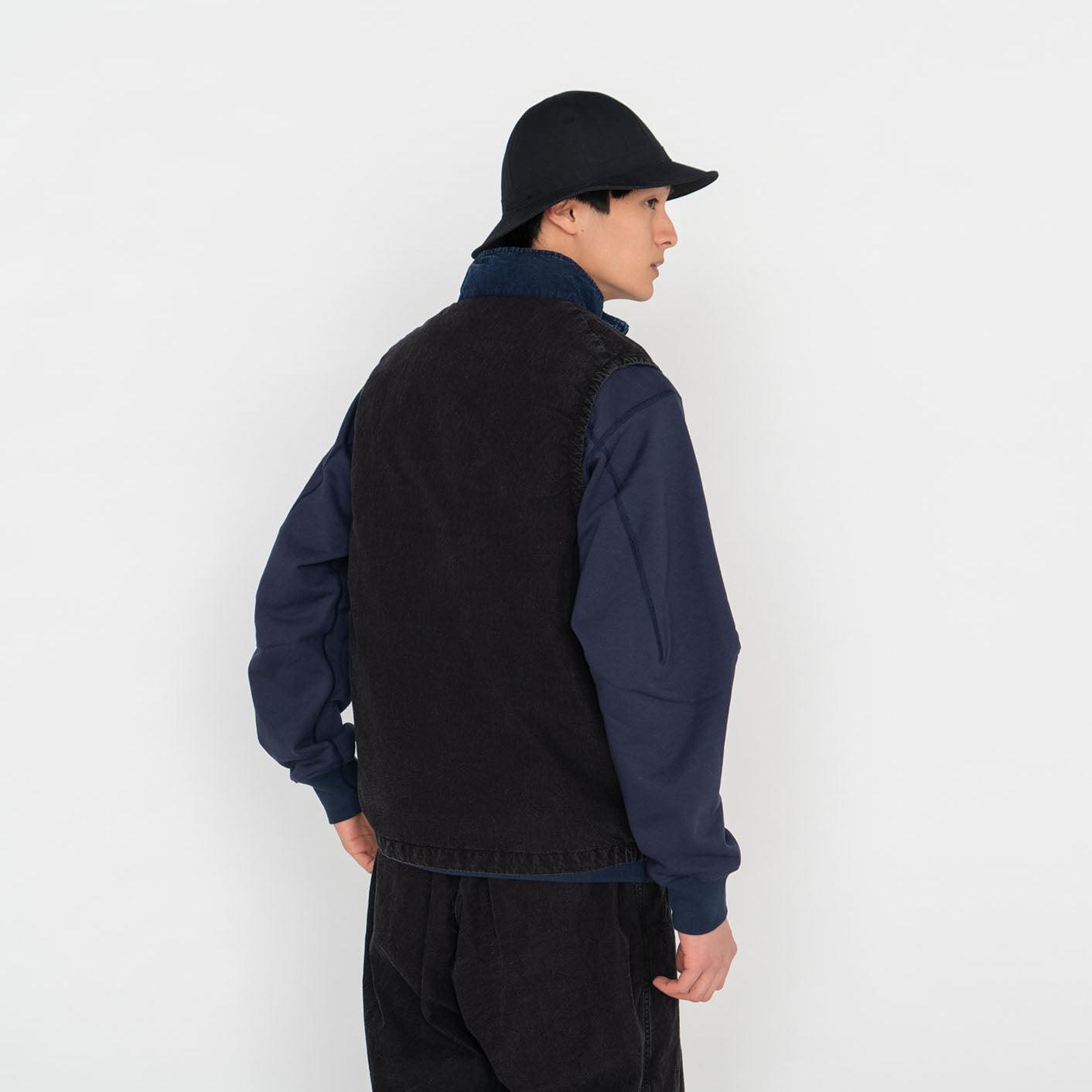 Indigo Stroll Field Vest - K FADE