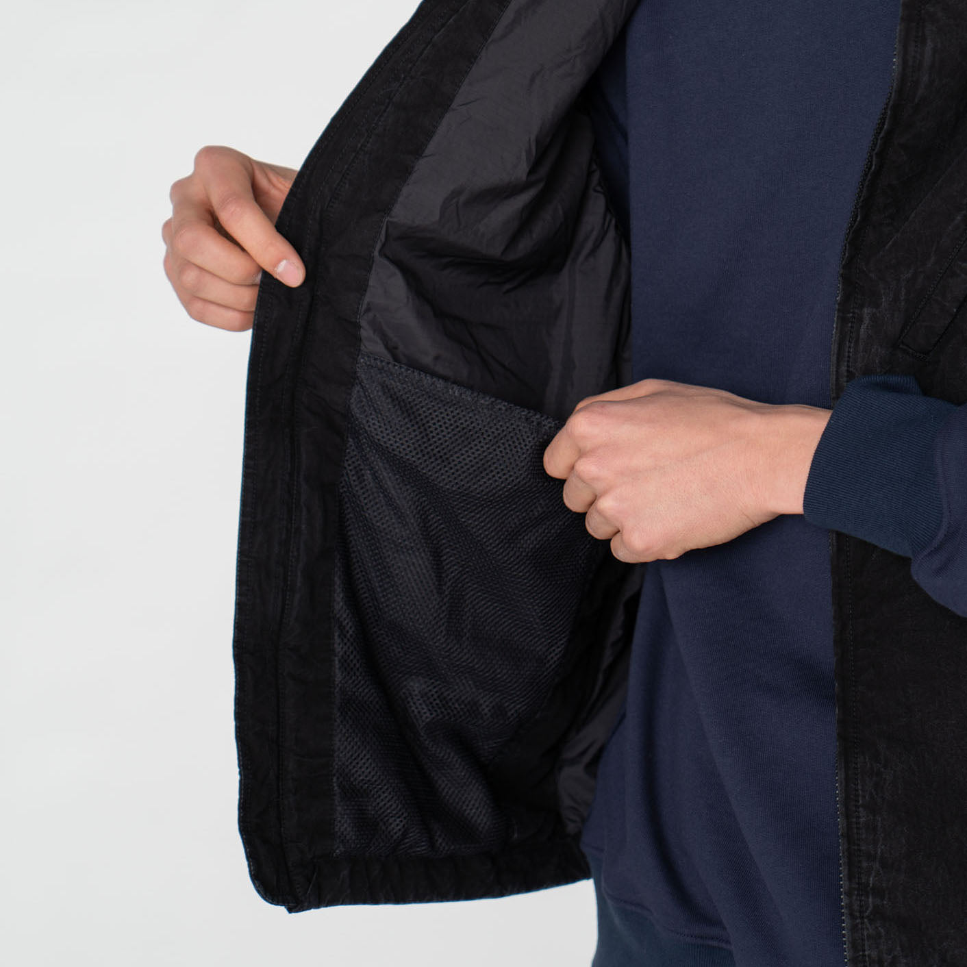 Indigo Stroll Field Vest - K FADE