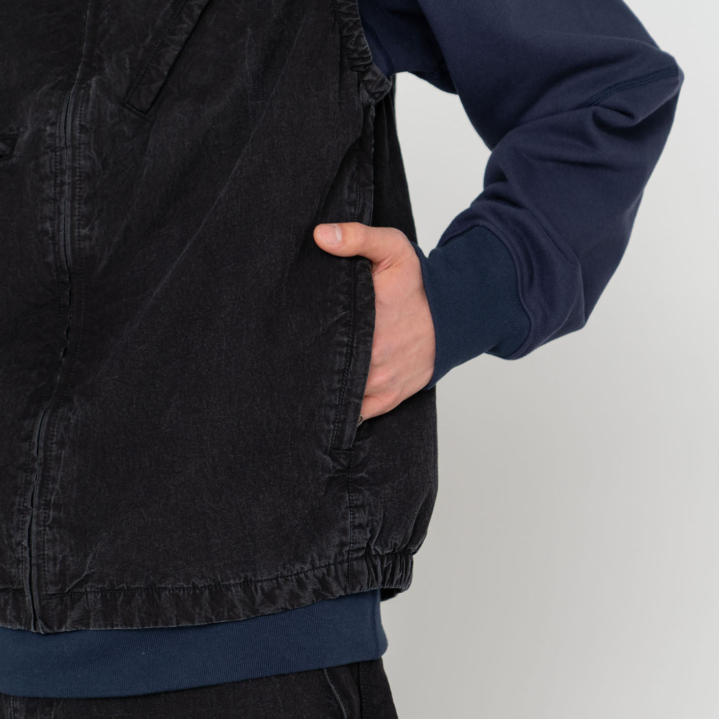 Indigo Stroll Field Vest - K FADE
