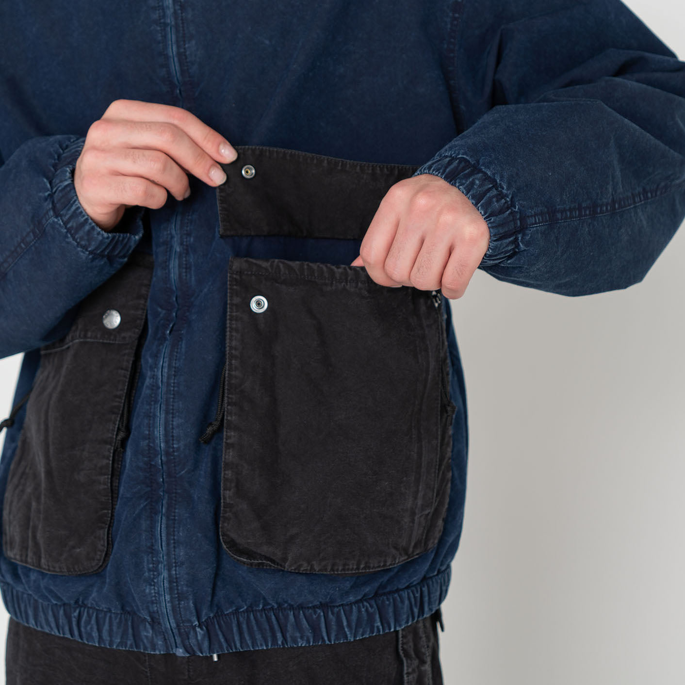 Indigo Stroll Field Jacket - INDIGO