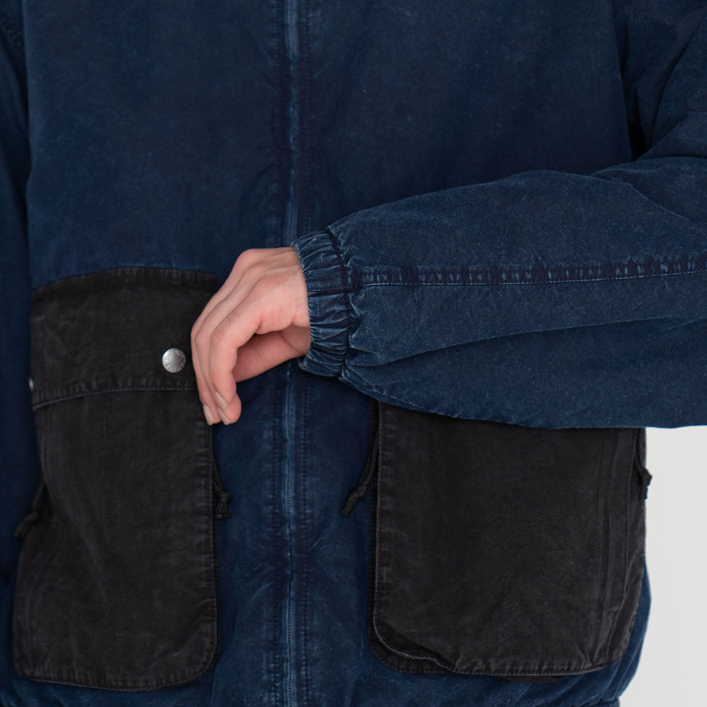 Indigo Stroll Field Jacket - INDIGO