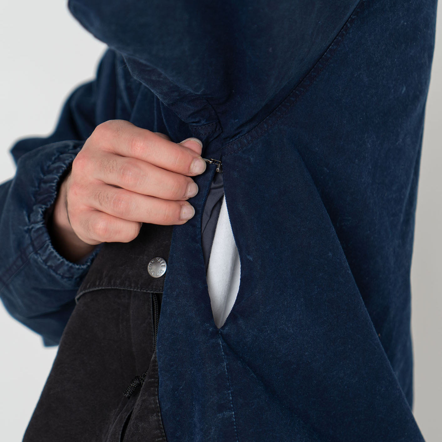 Indigo Stroll Field Jacket - INDIGO