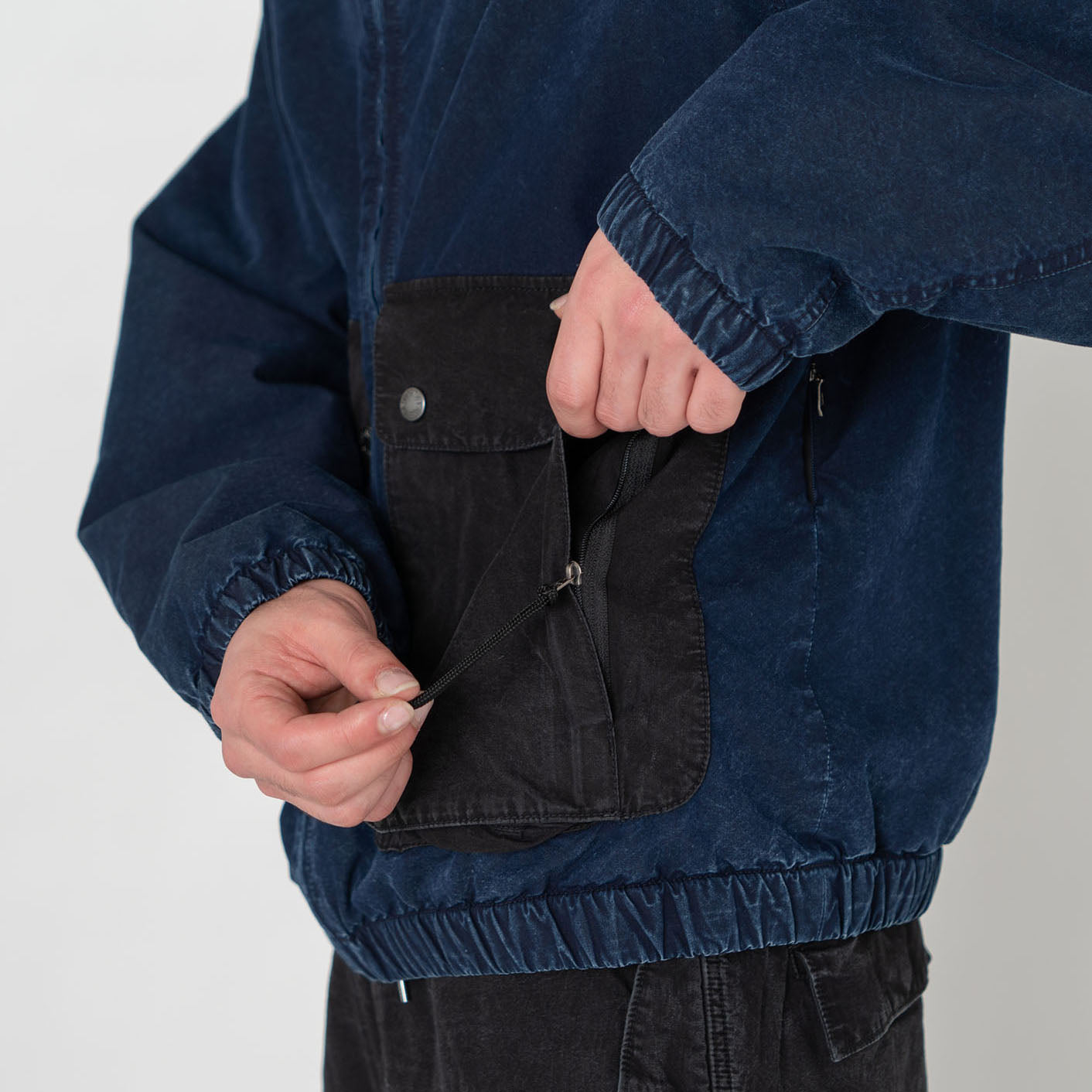 Indigo Stroll Field Jacket - INDIGO