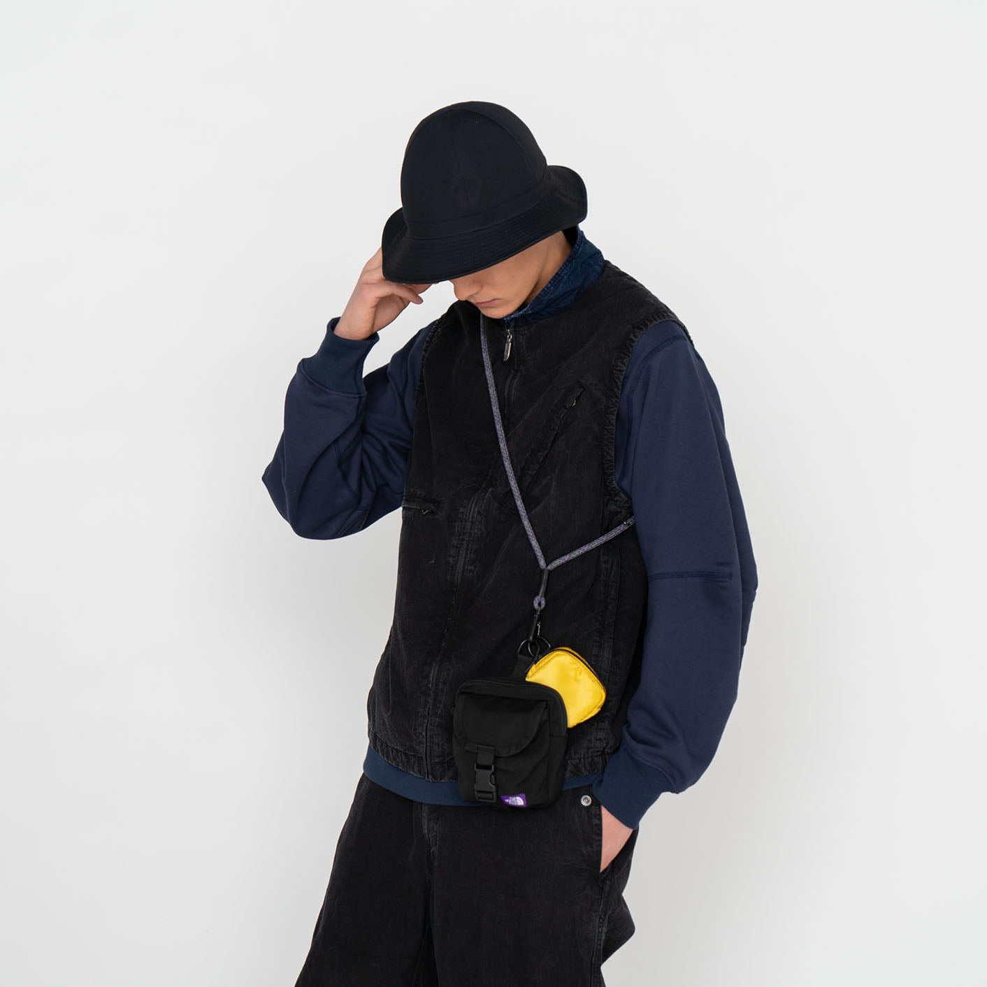 Indigo Stroll Field Vest - K FADE