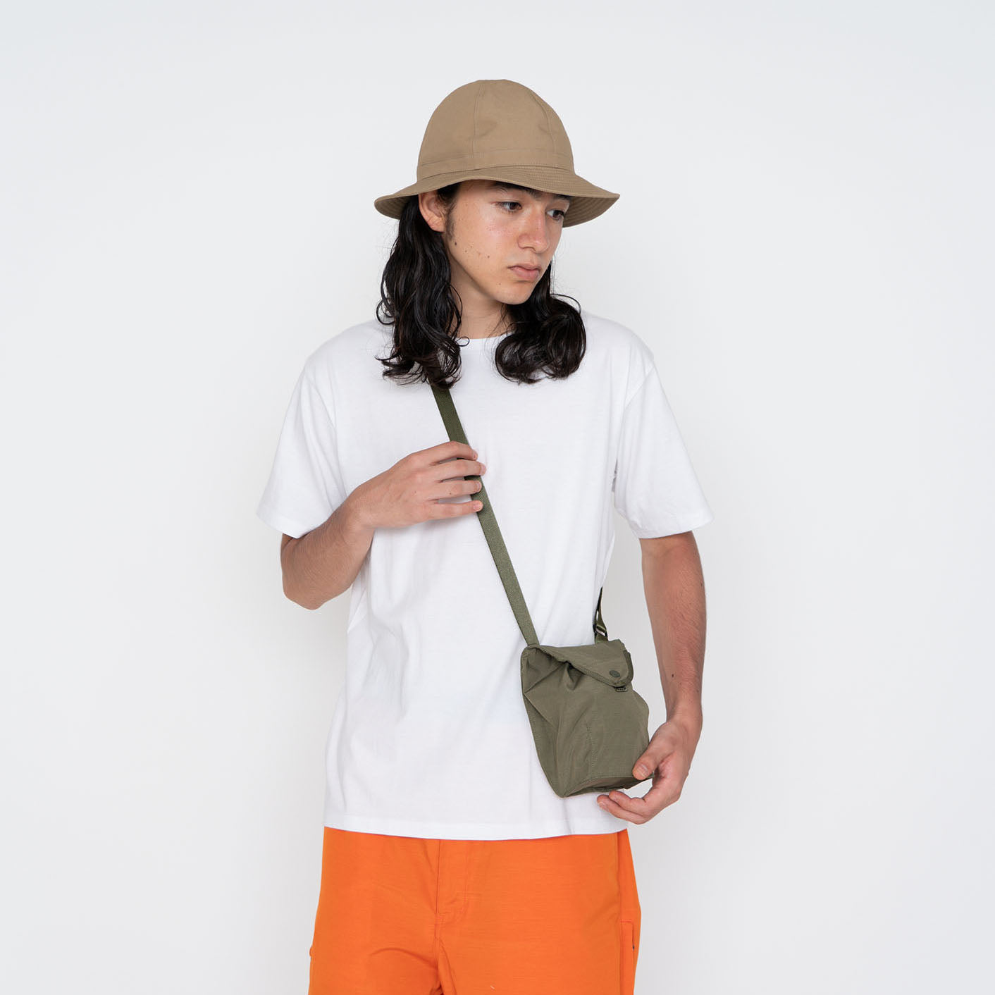 Mountain Wind Shoulder Bag - ORANGE