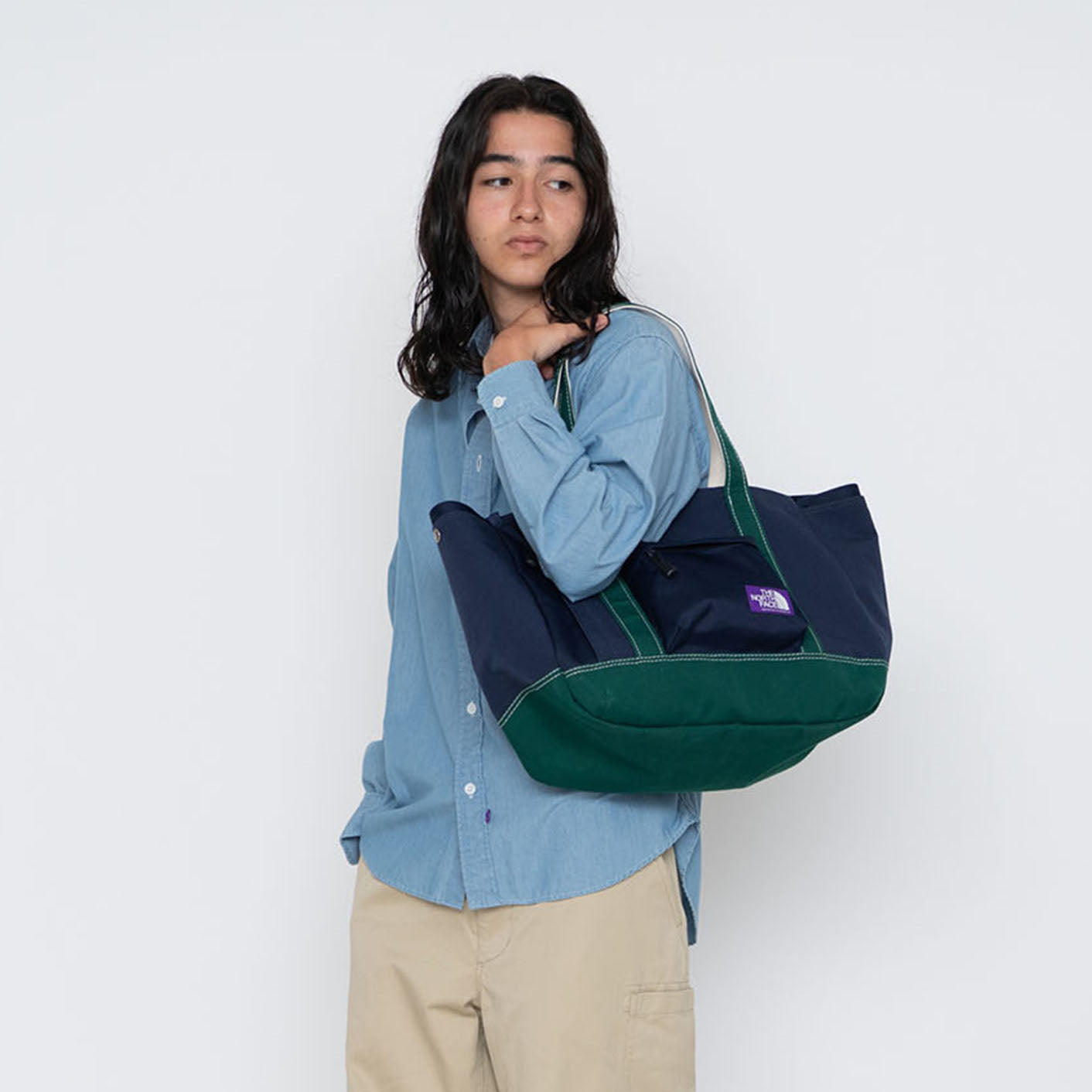 CORDURA Canvas Field Tote L - Navy