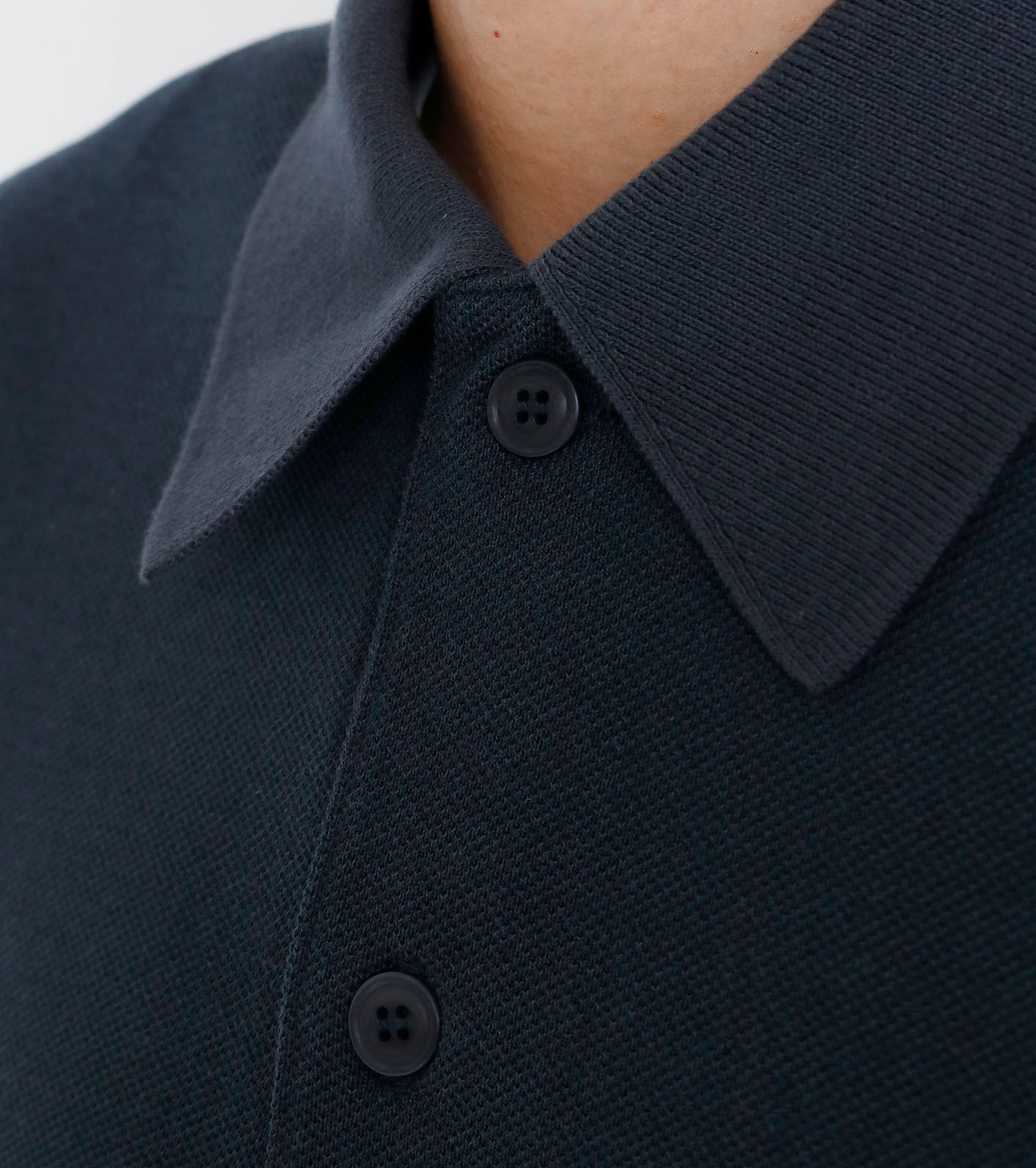 Moss Stitch Field Short Sleeve Polo - L BEIG