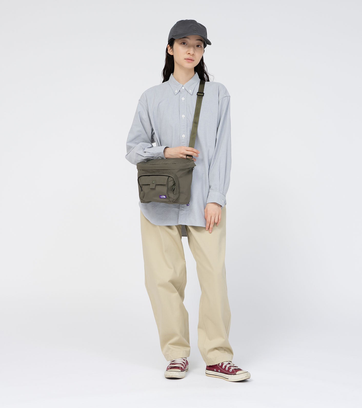 Mountain Wind Shoulder Bag - BLACK