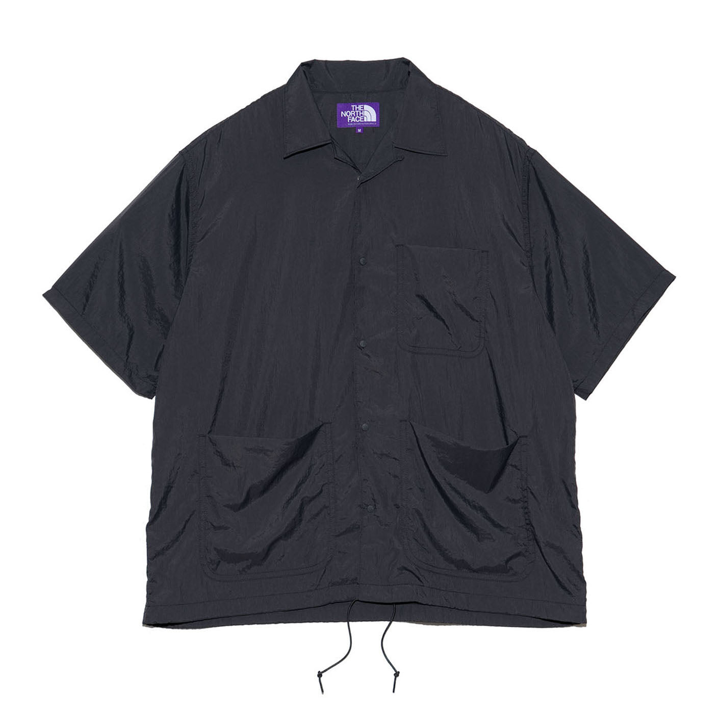 Nylon Taffeta Field S/S Shirt - Asphalt Gray