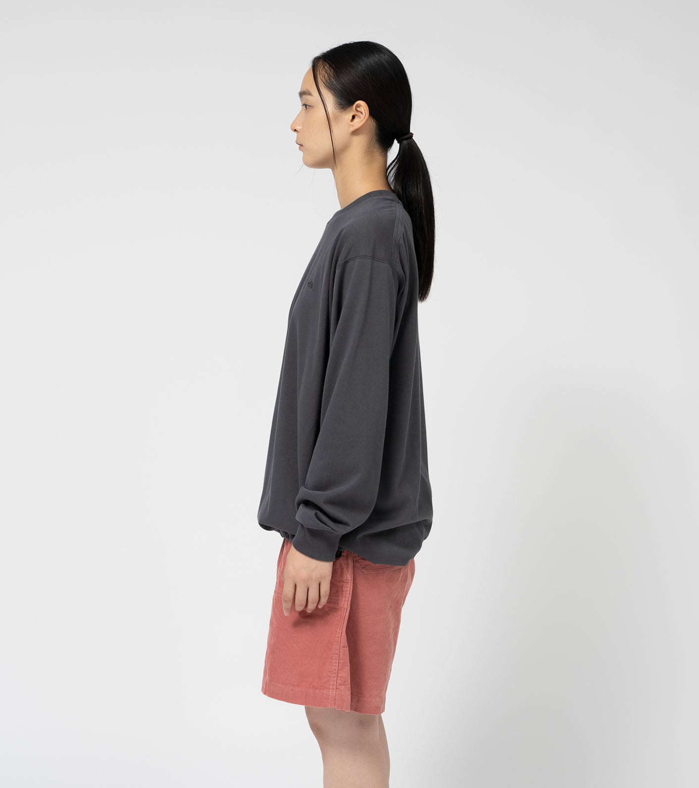 Field Long Sleeve Tee - Asphalt Gray