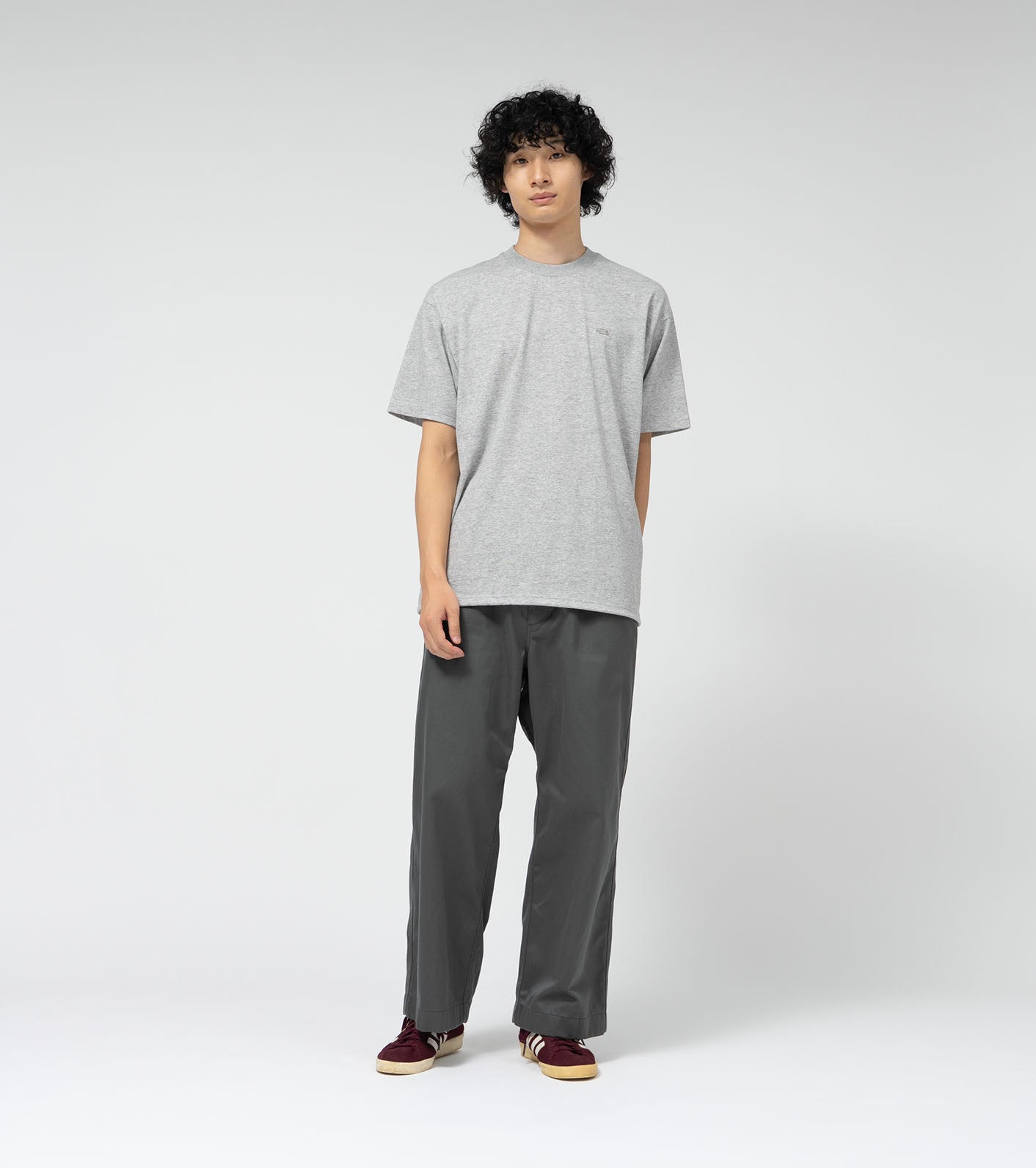 Field Tee - Mix Gray