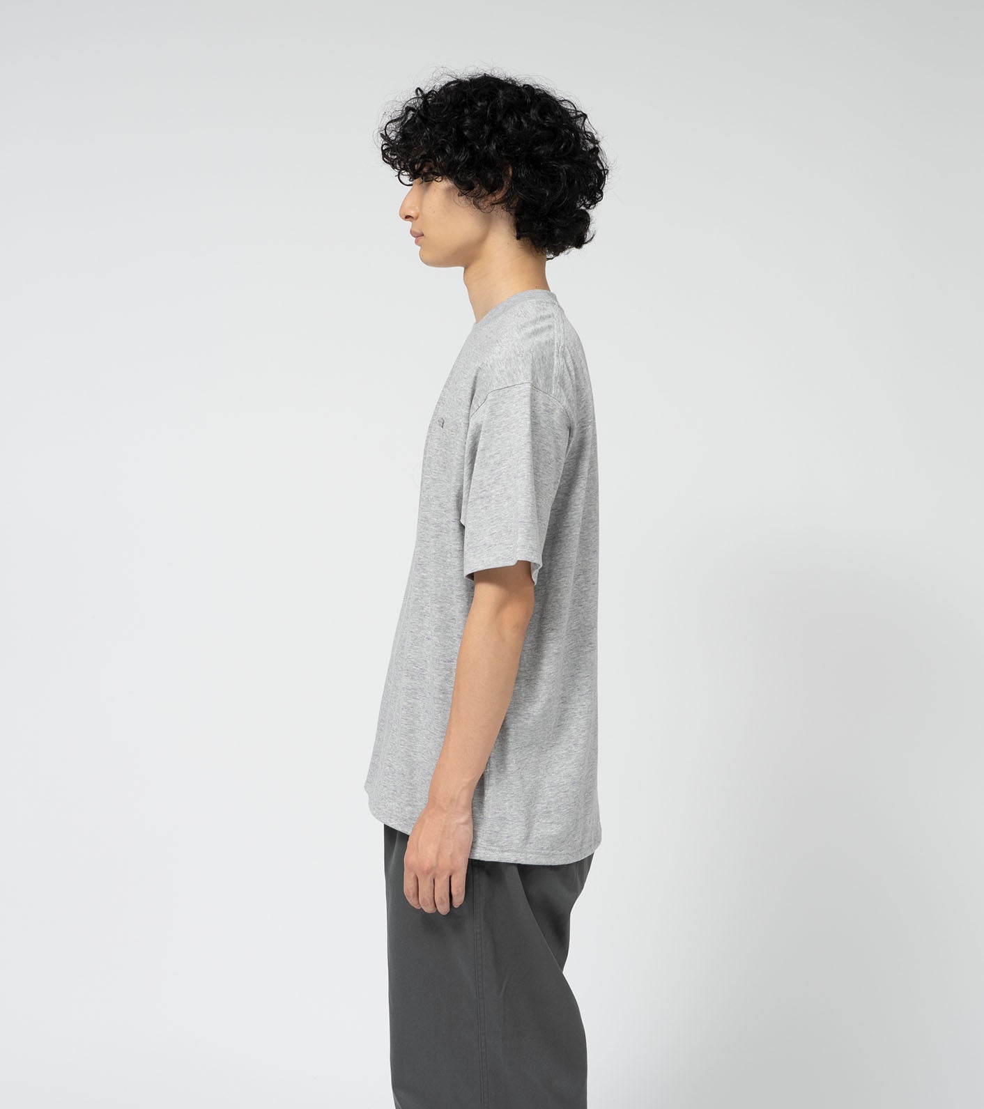 Field Tee - Mix Gray