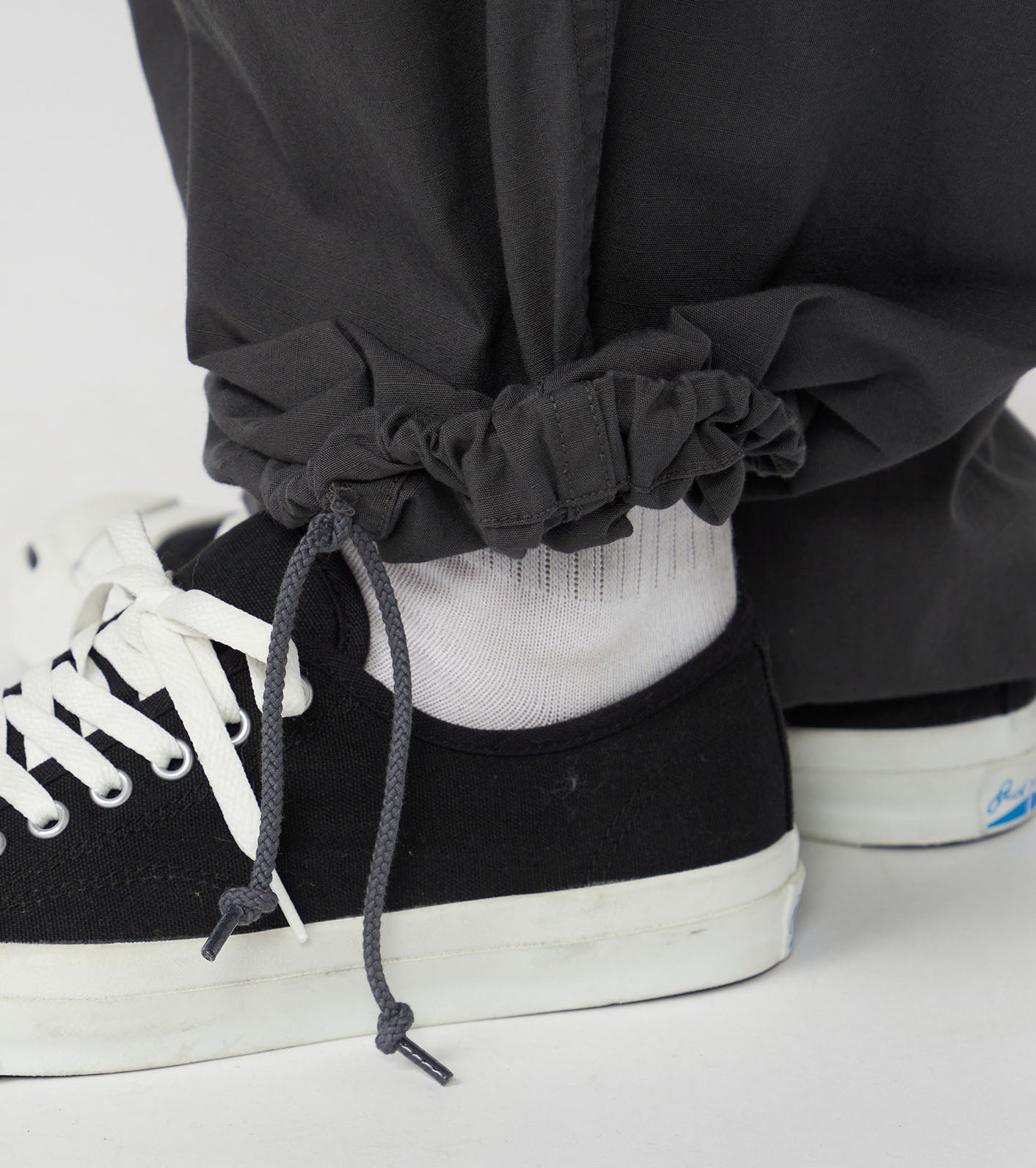 Ripstop Field Cargo Pants - BLACK