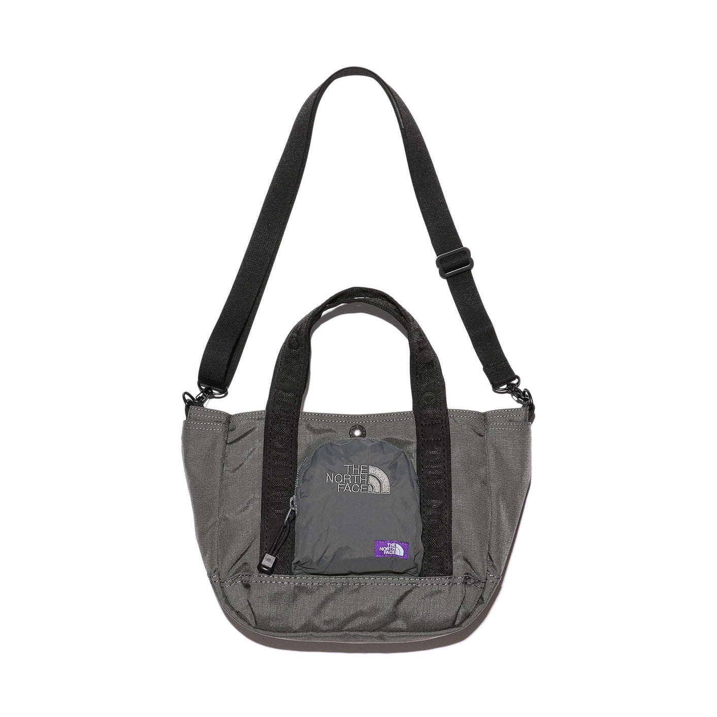 CORDURA Nylon Shoulder Tote Bag - AHGRAY