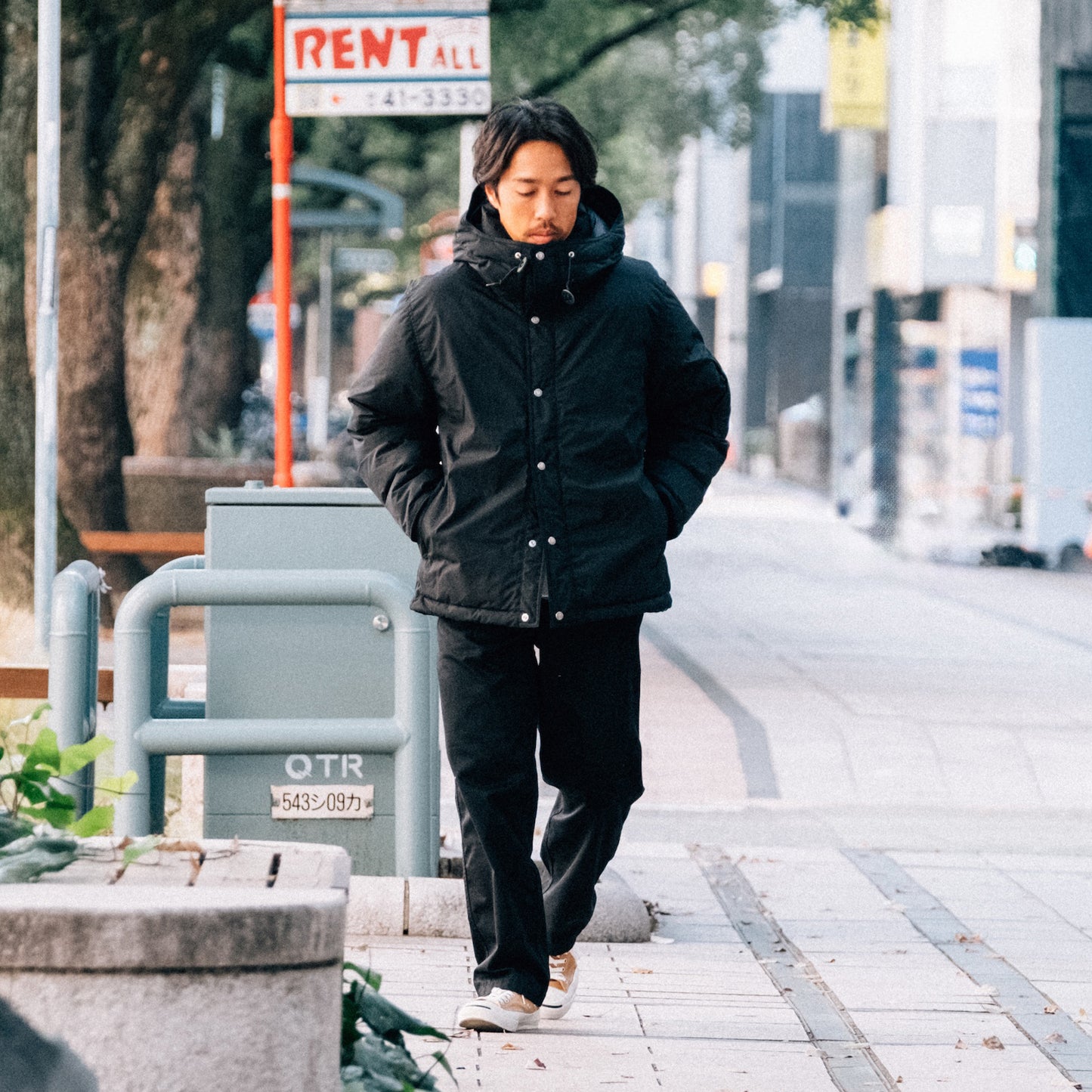 65/35 Mountain Short Down Parka - BLACK