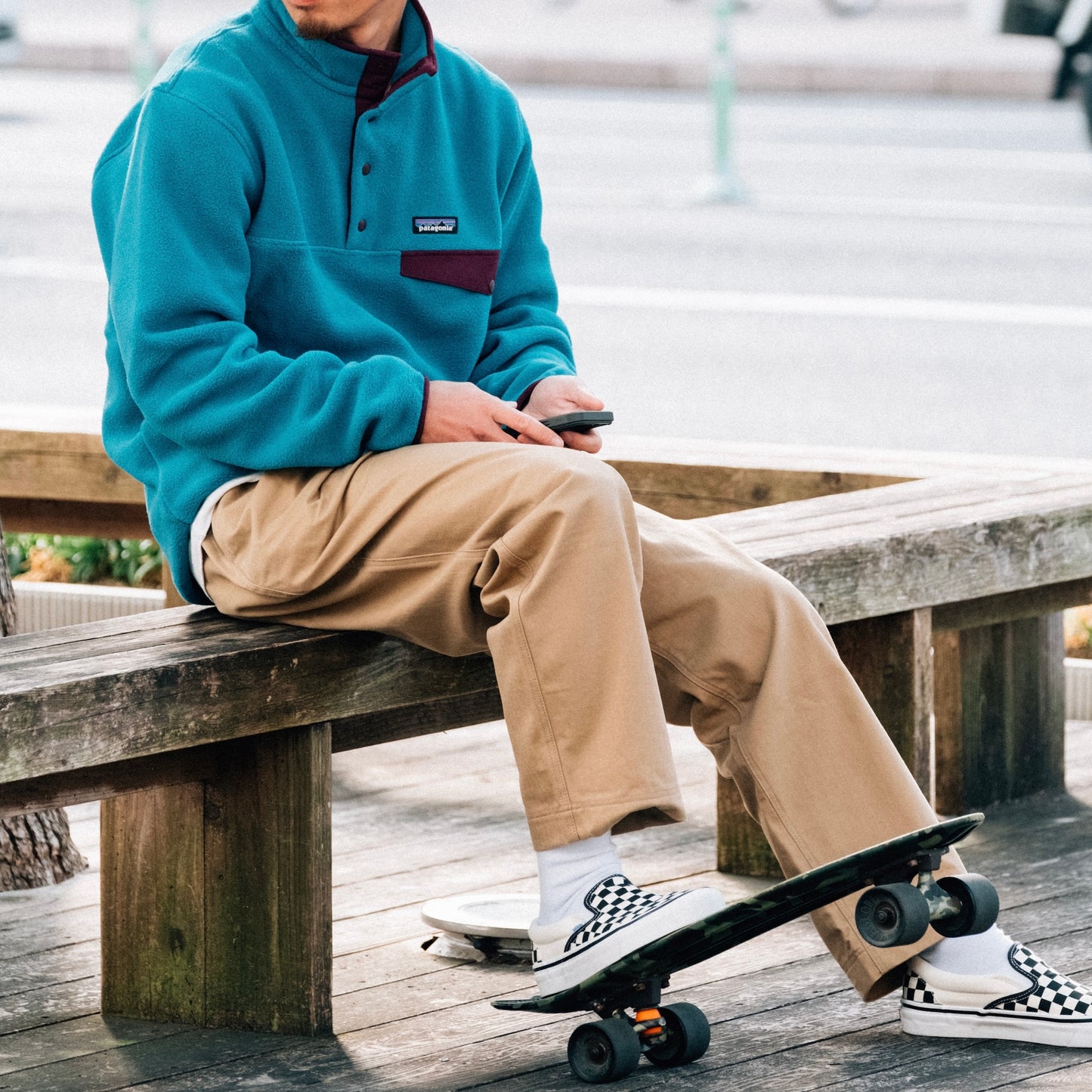 Lightweight Synchilla Snap -T P/O - BLYB
