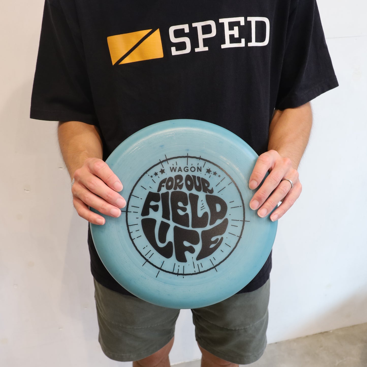 WAGON FLYING DISC- BLUE