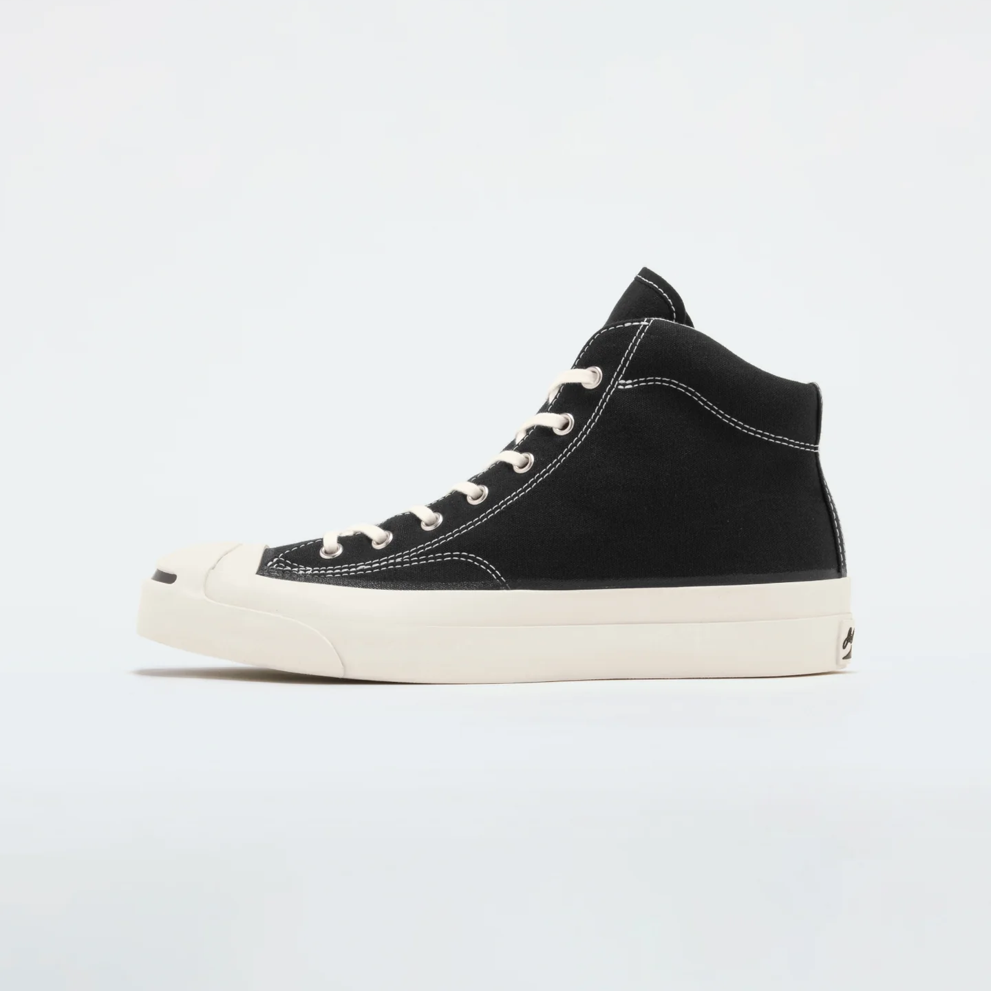 JACK PURCELL CANVAS MID - BLACK