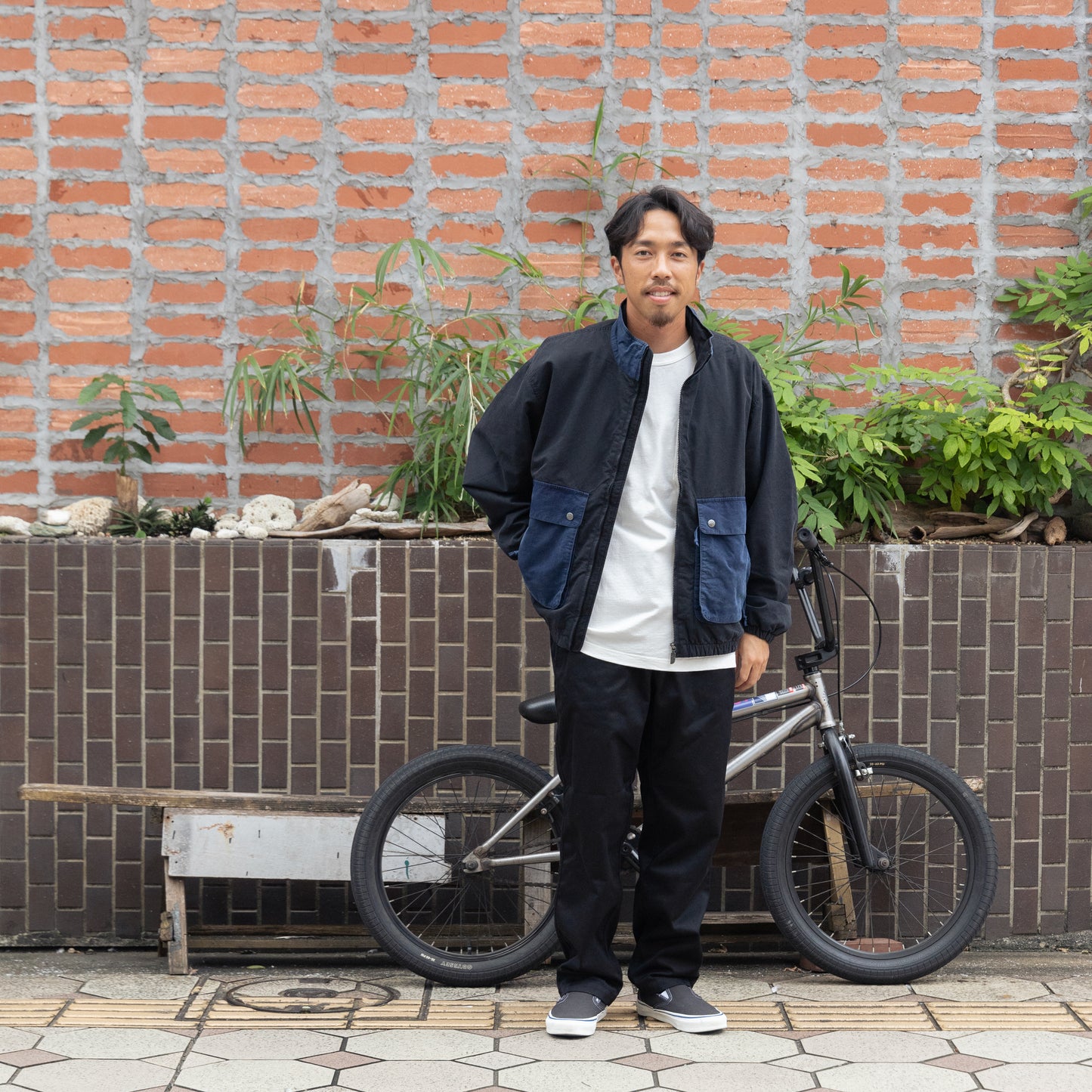 Indigo Stroll Field Jacket - K FADE