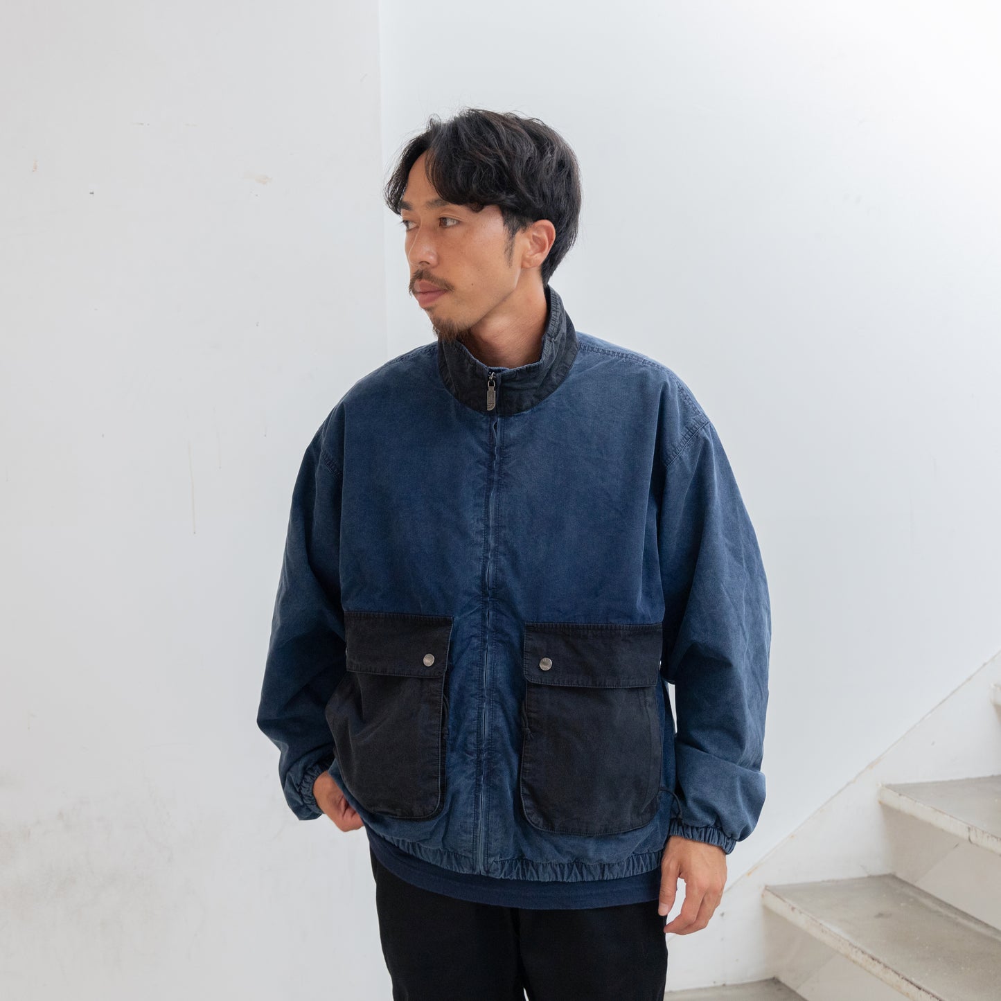 Indigo Stroll Field Jacket - INDIGO