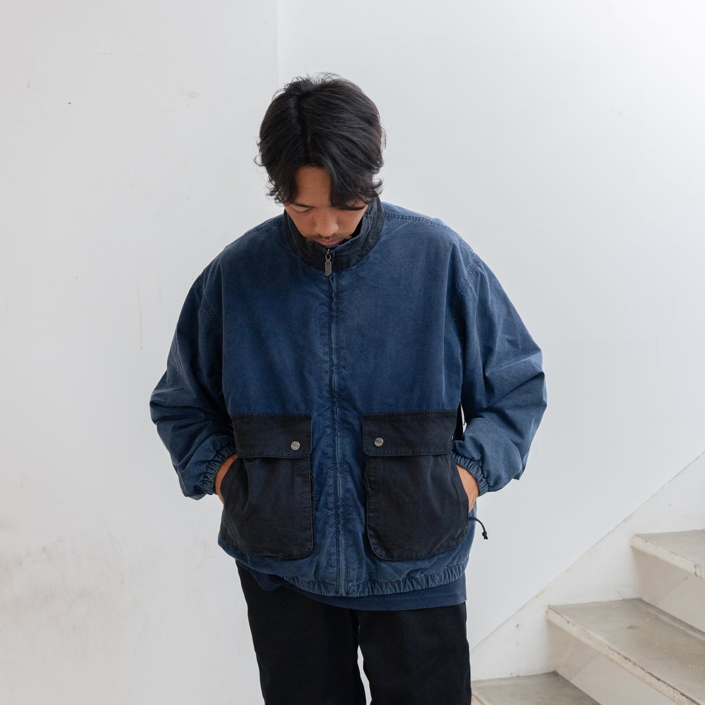 Indigo Stroll Field Jacket - INDIGO