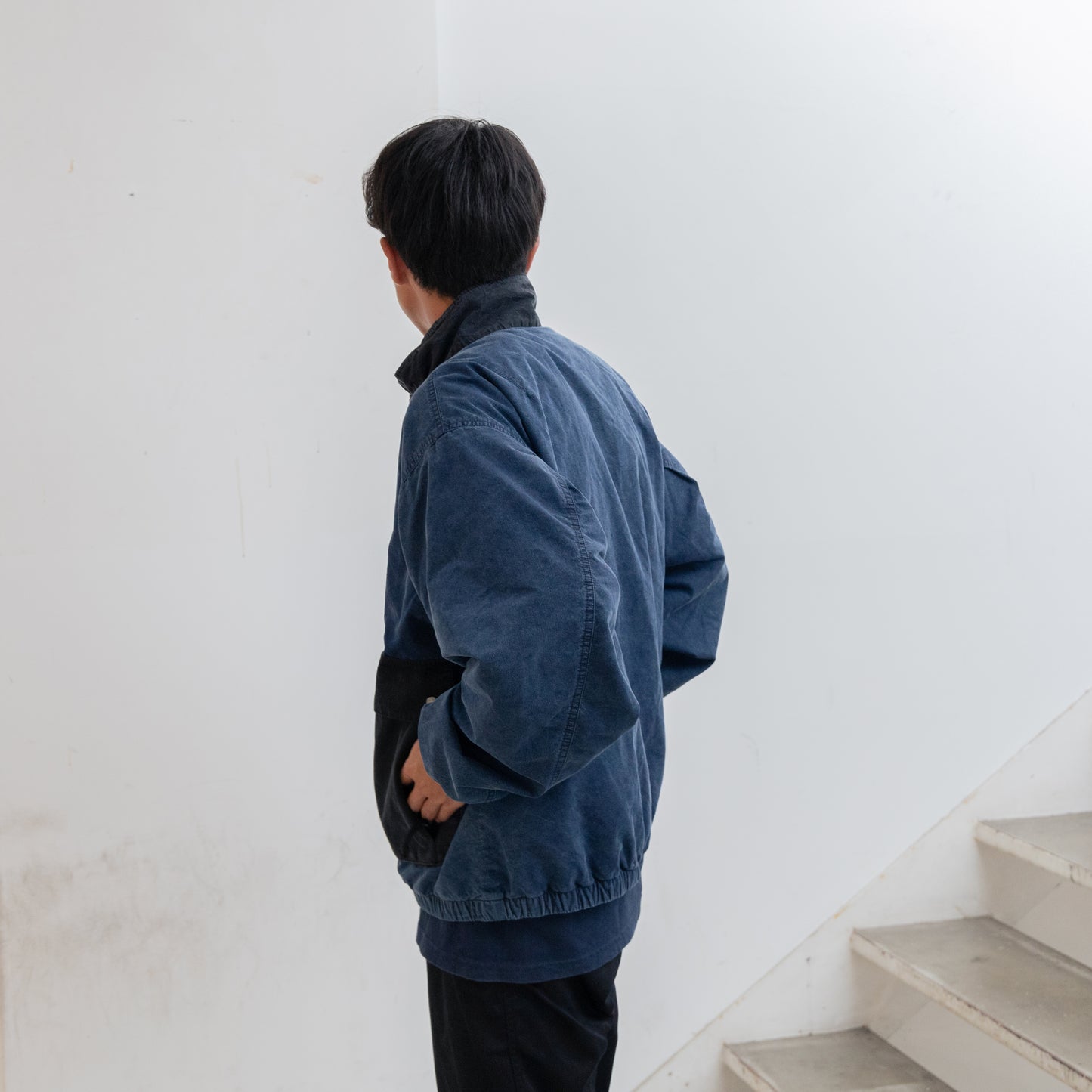 Indigo Stroll Field Jacket - INDIGO