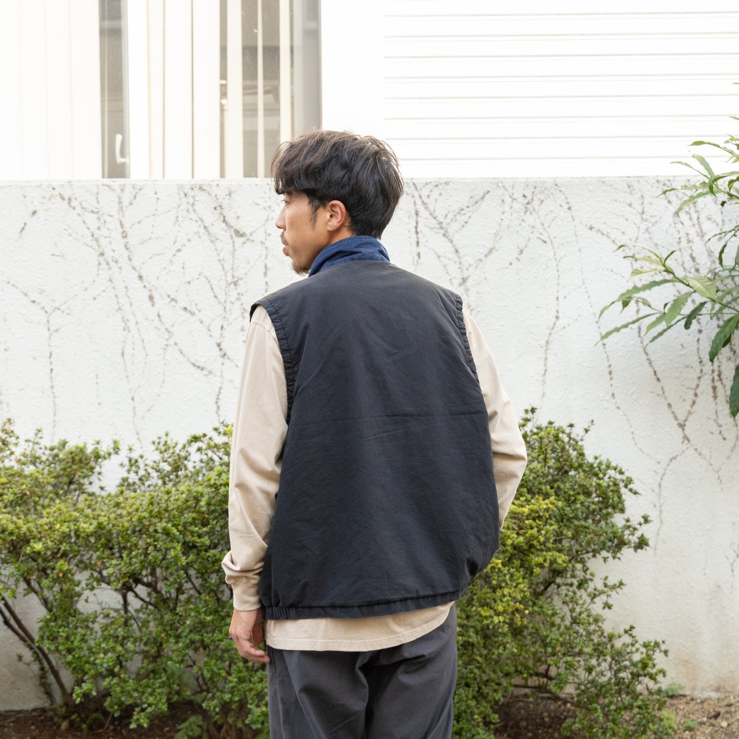 Indigo Stroll Field Vest - K FADE