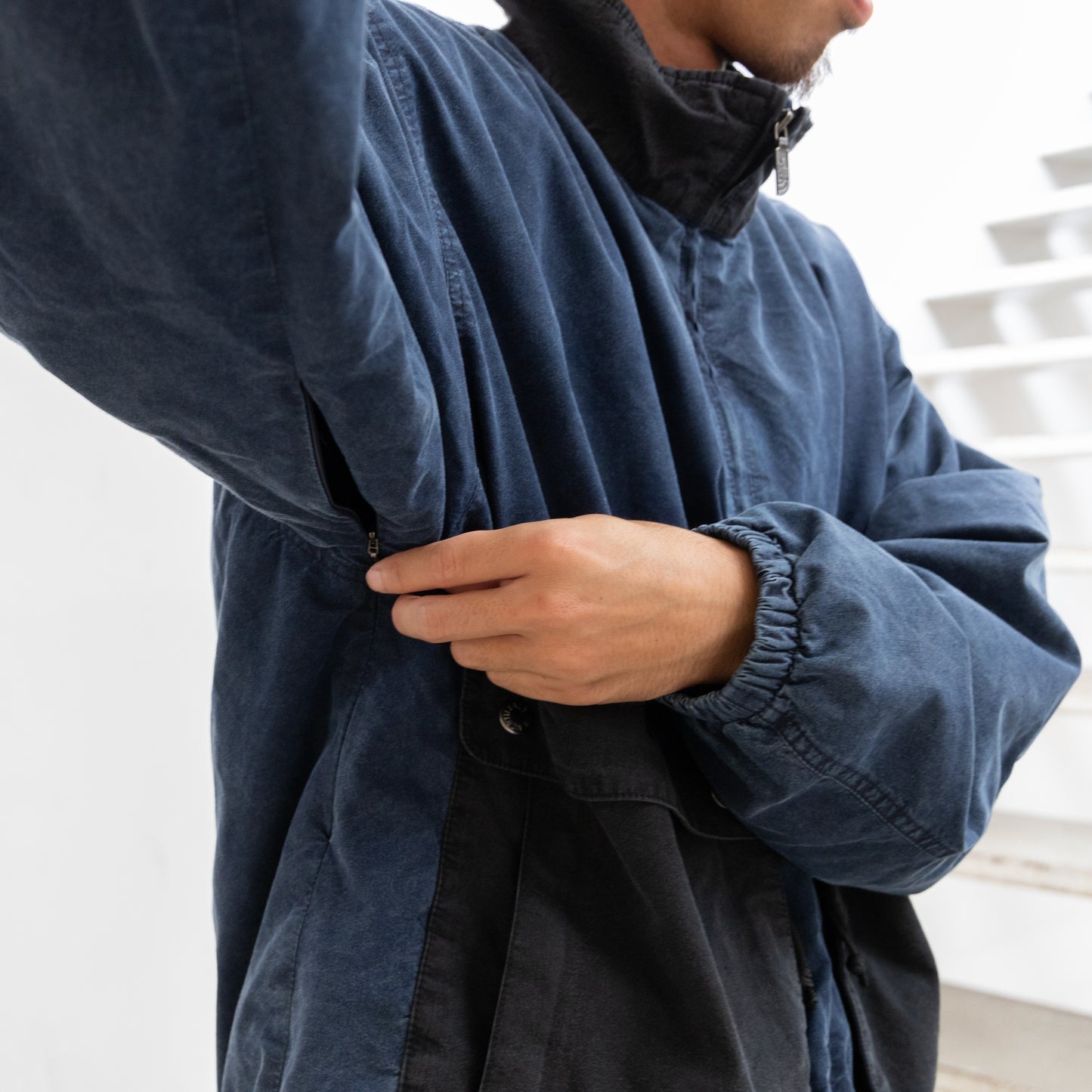 Indigo Stroll Field Jacket - INDIGO