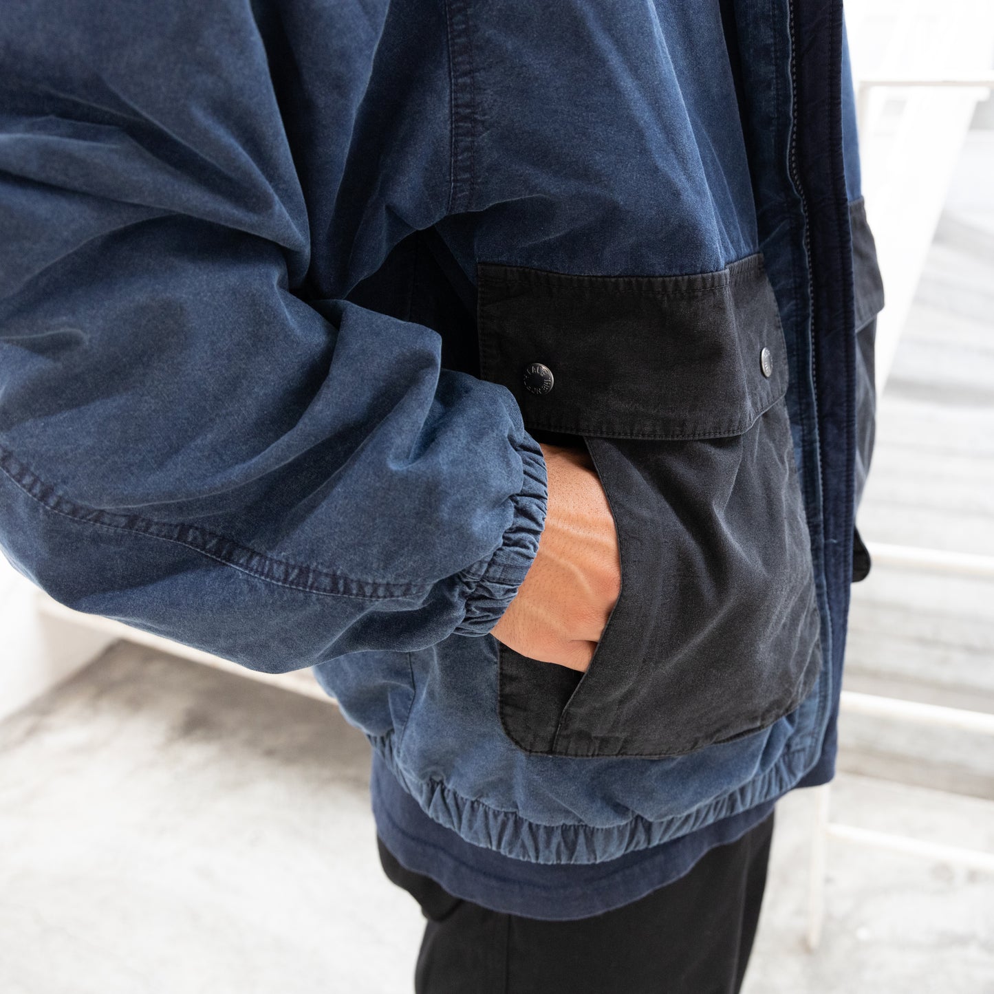 Indigo Stroll Field Jacket - INDIGO