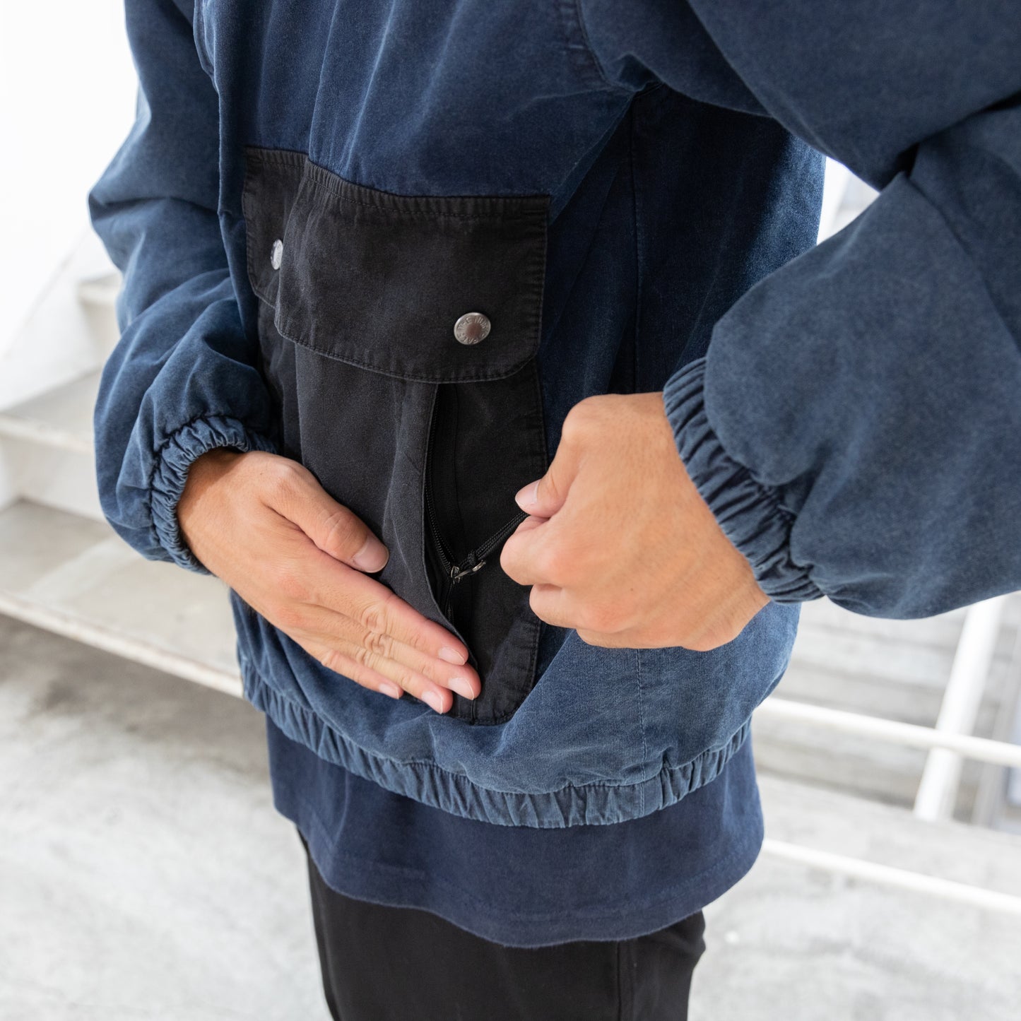 Indigo Stroll Field Jacket - INDIGO
