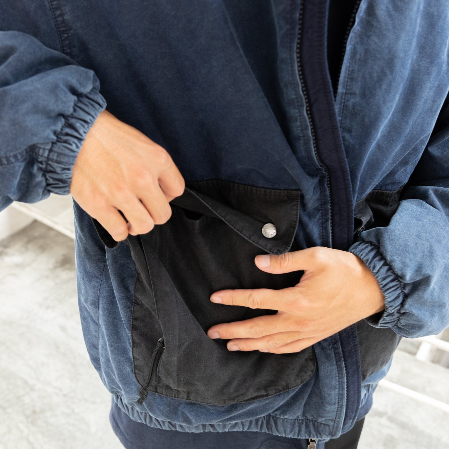 Indigo Stroll Field Jacket - INDIGO