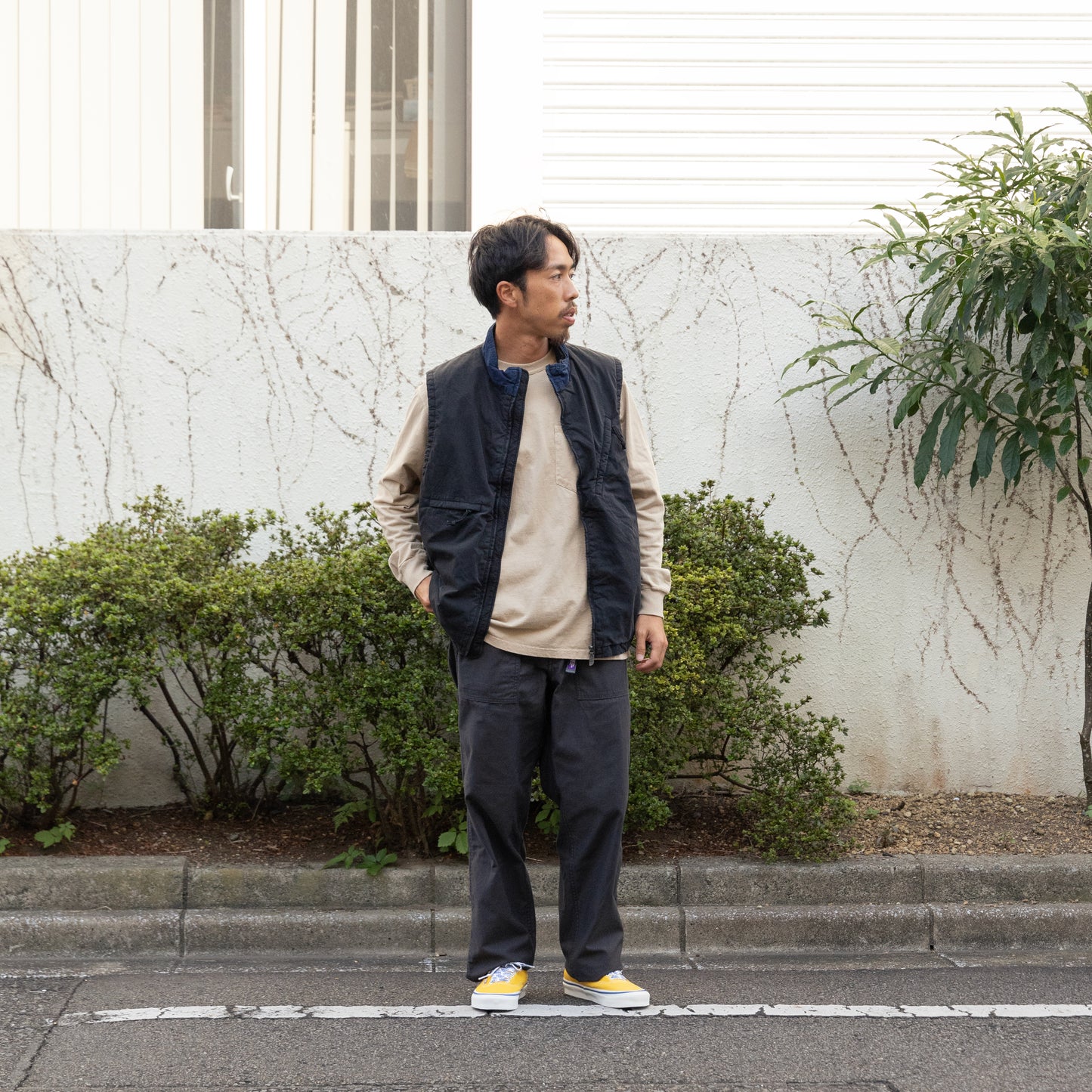 Indigo Stroll Field Vest - K FADE