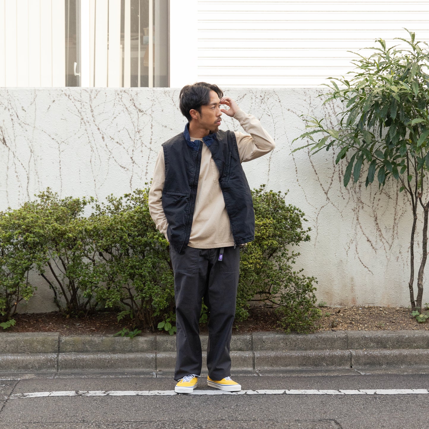 Indigo Stroll Field Vest - K FADE