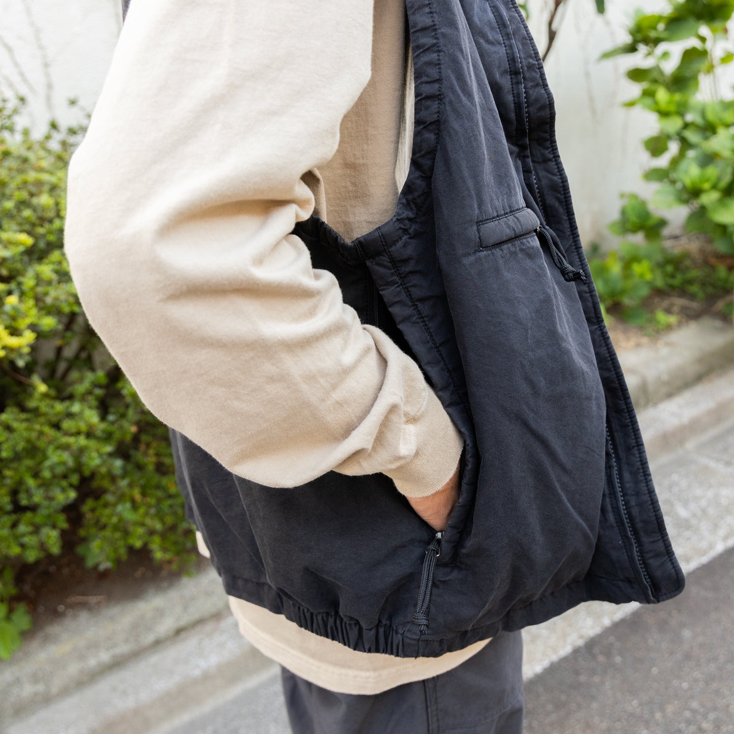 Indigo Stroll Field Vest - K FADE