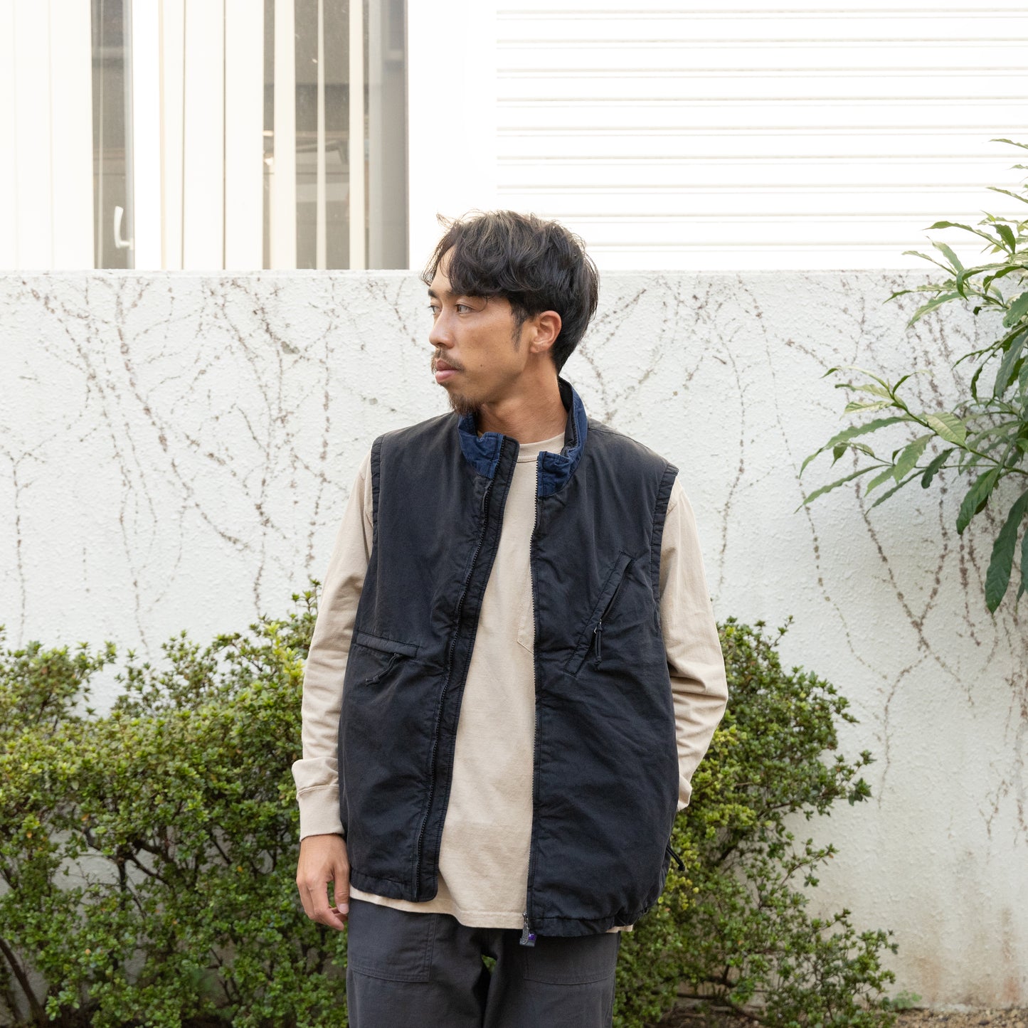 Indigo Stroll Field Vest - K FADE