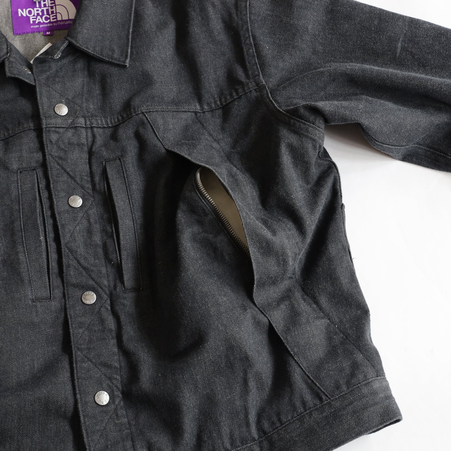 Denim WINDSTOPPER Field Jacket - BLACK