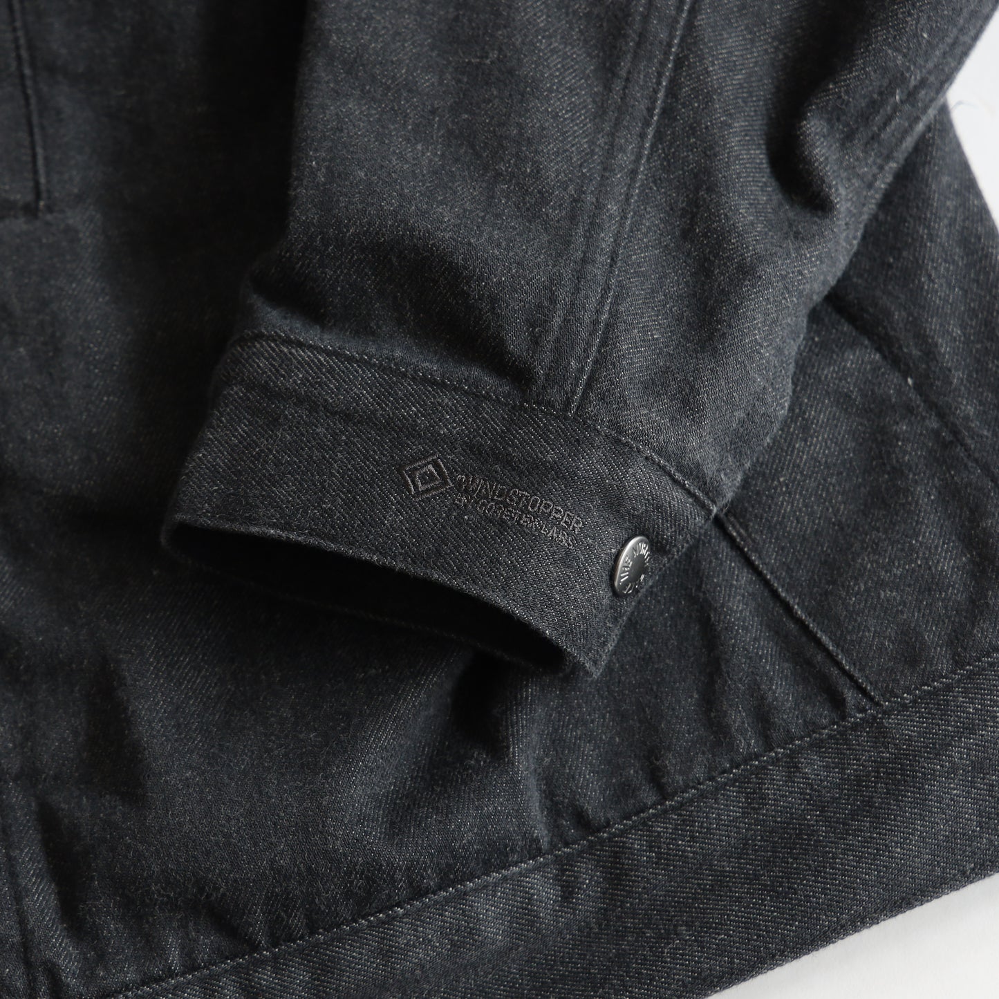 Denim WINDSTOPPER Field Jacket - BLACK