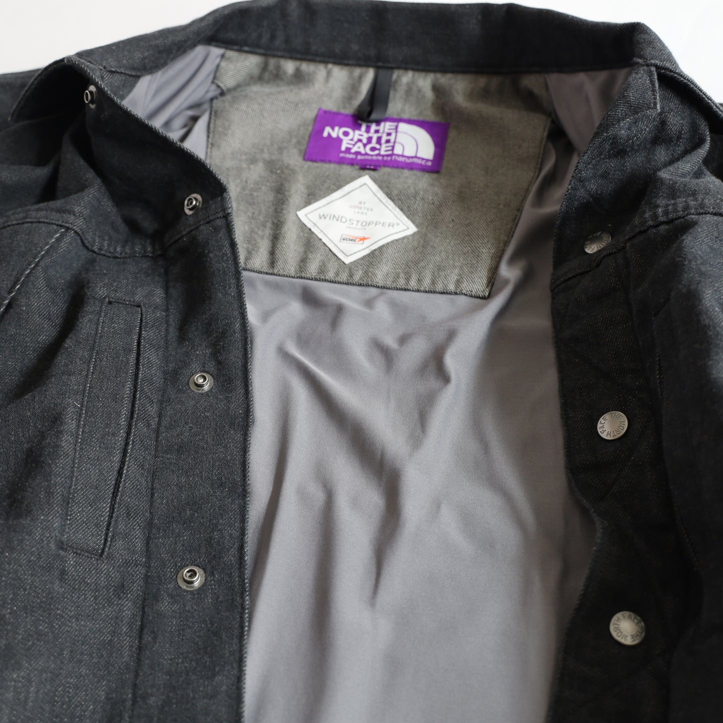 Denim WINDSTOPPER Field Jacket - BLACK